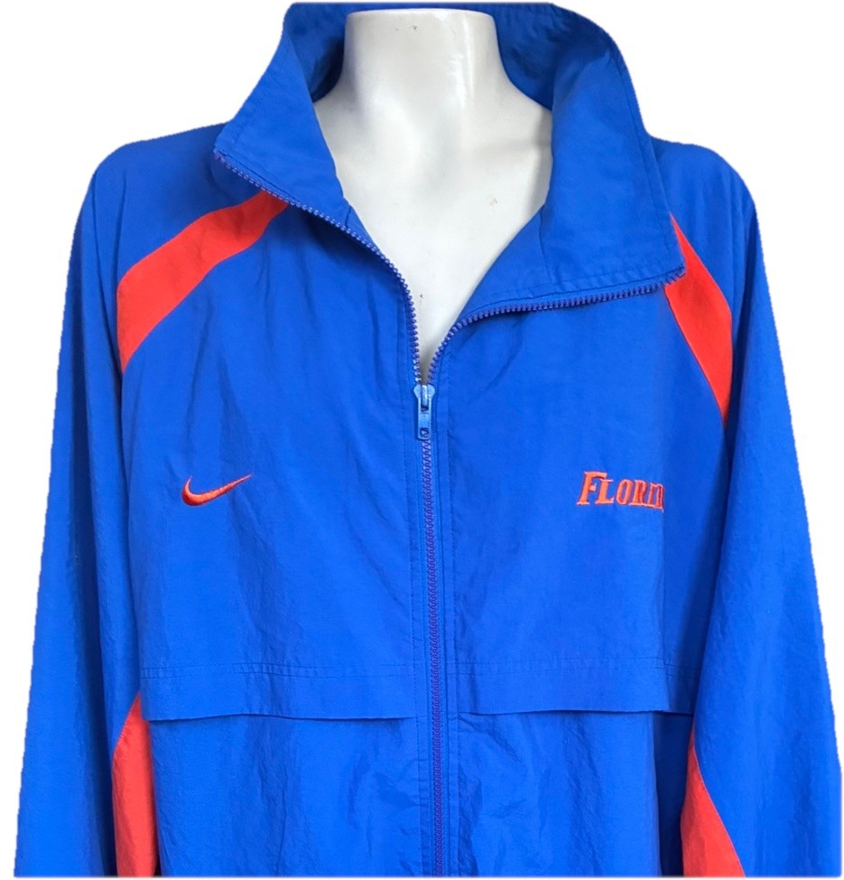 Florida Gators NCAA Authentic Nike Team Full Zip Jacket XXXL Y2k New Old Stock