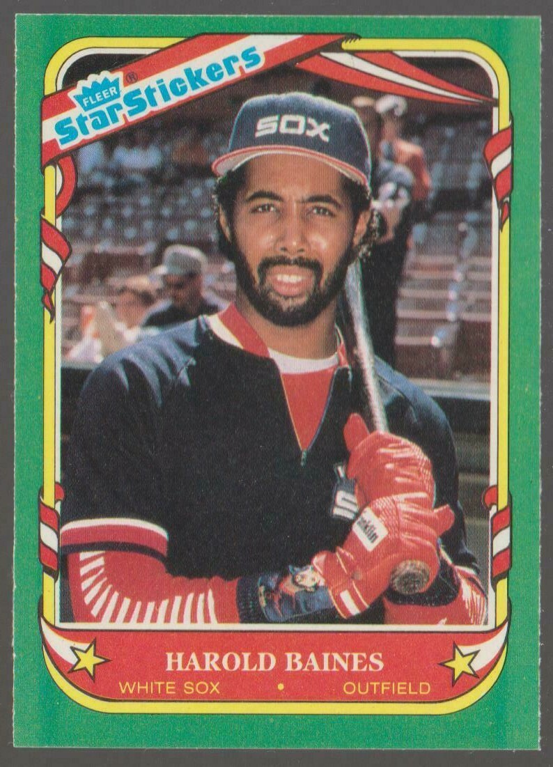 1987 FLEER BASEBALL STAR STICKERS – YOU PICK #1 – #132 – NMMT – FREE SHIPPING