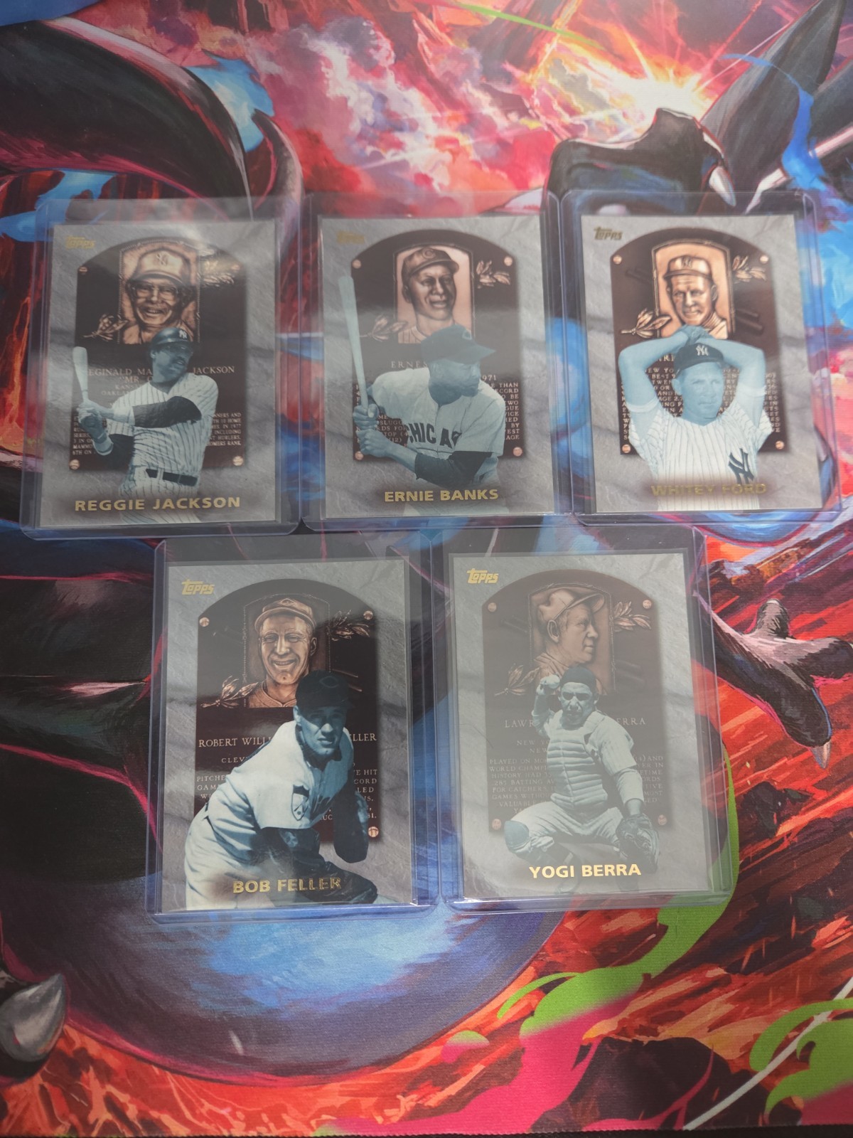 1998 Topps – Hall of Fame Collection The Complete 10 Card Set