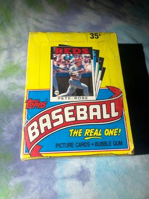 1986 Topps Baseball Factory Sealed Wax Pack From Wax Box !!