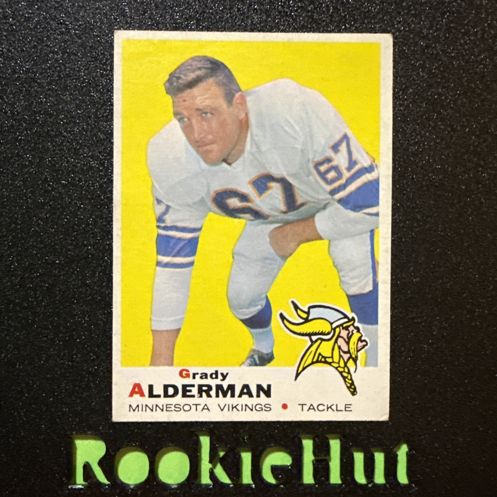 Rh1140 1969 Topps – #239 Grady Alderman Minnesota Vikings