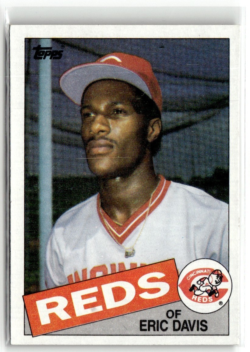 1985 Topps Eric Davis RC #627