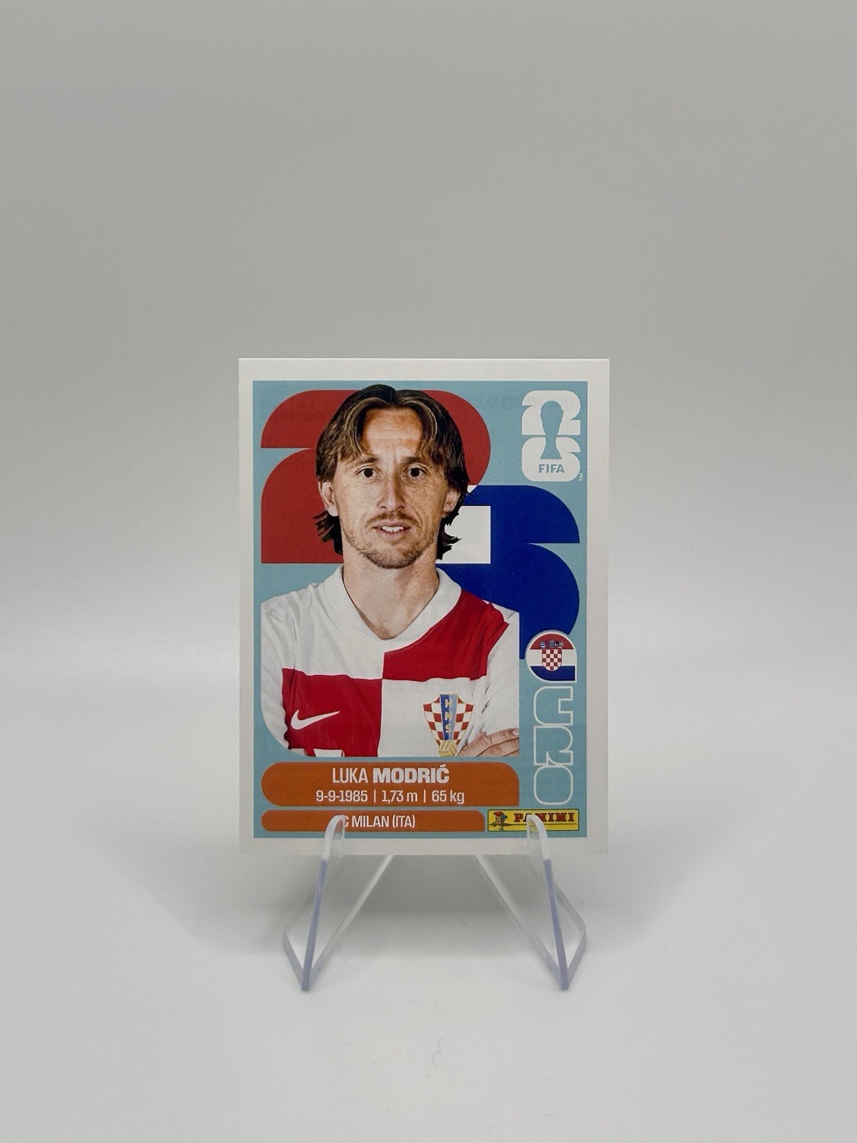 2026 Panini FIFA World Cup Sticker CRO9 Luka Modrić Croatia MINT AC Milan