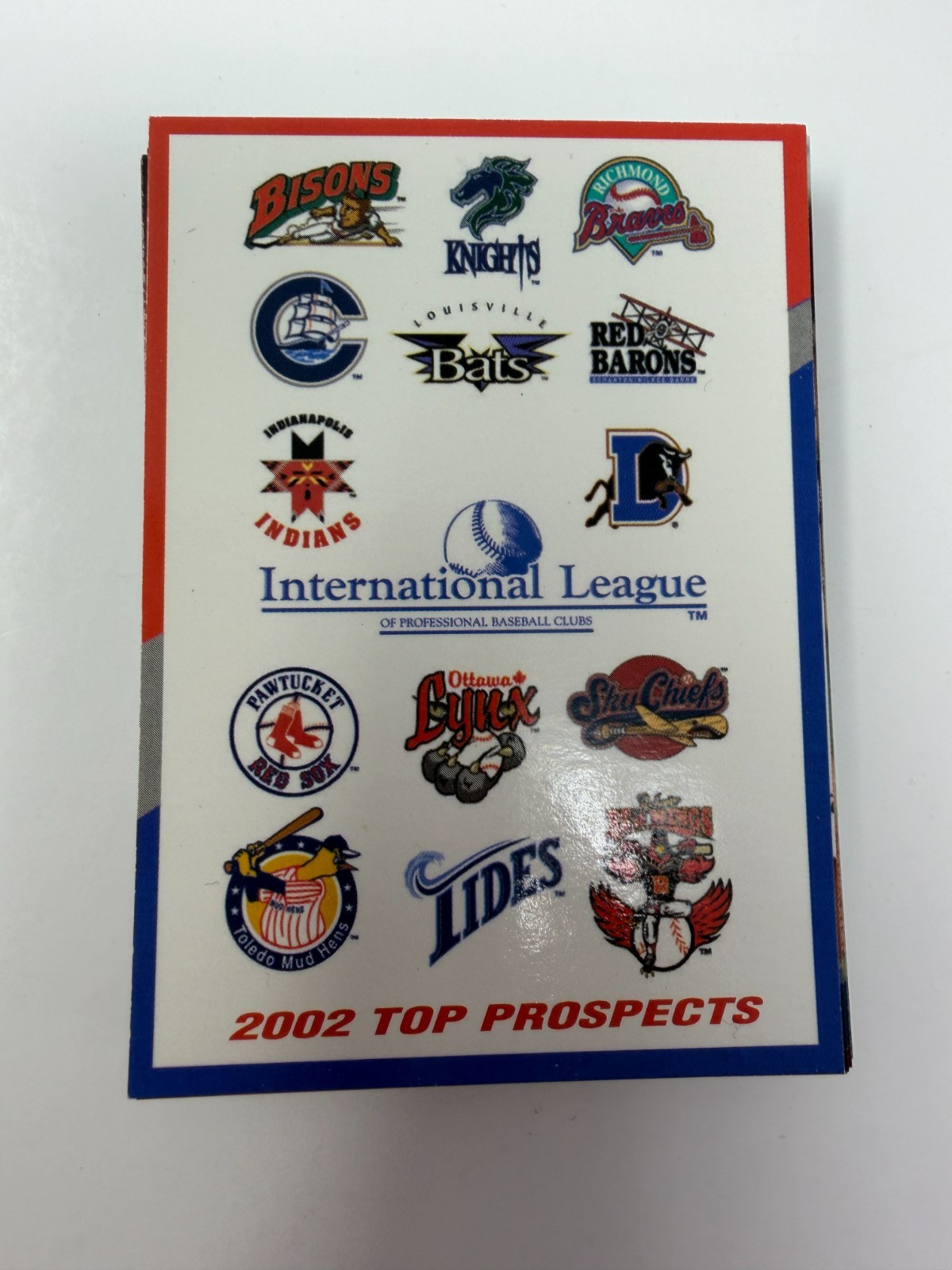 2002 International League AAA Top Prospects Complete Set