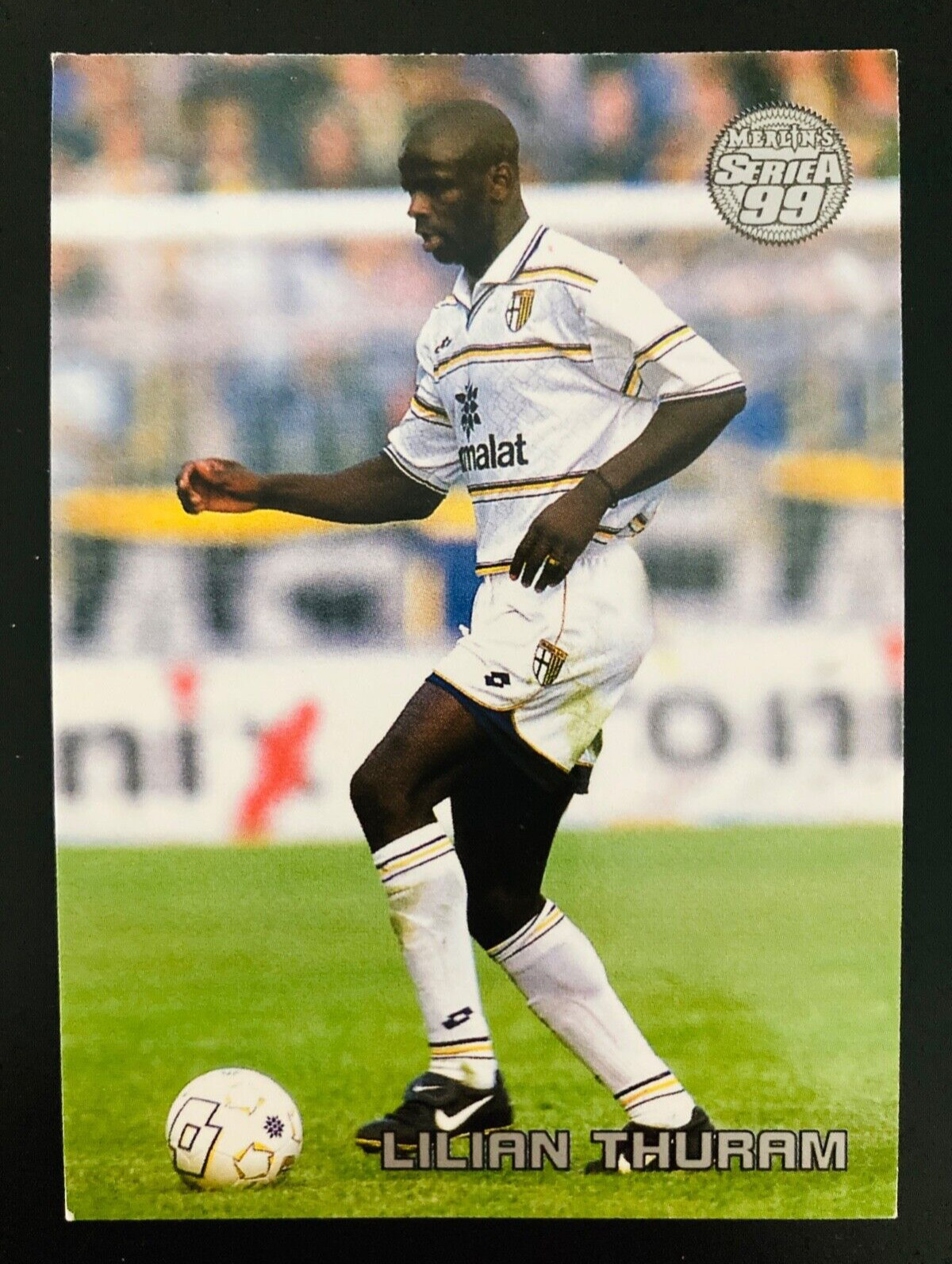 1998-99 Merlin Serie A 1999 # 39 Lilian Thuram Parma card France