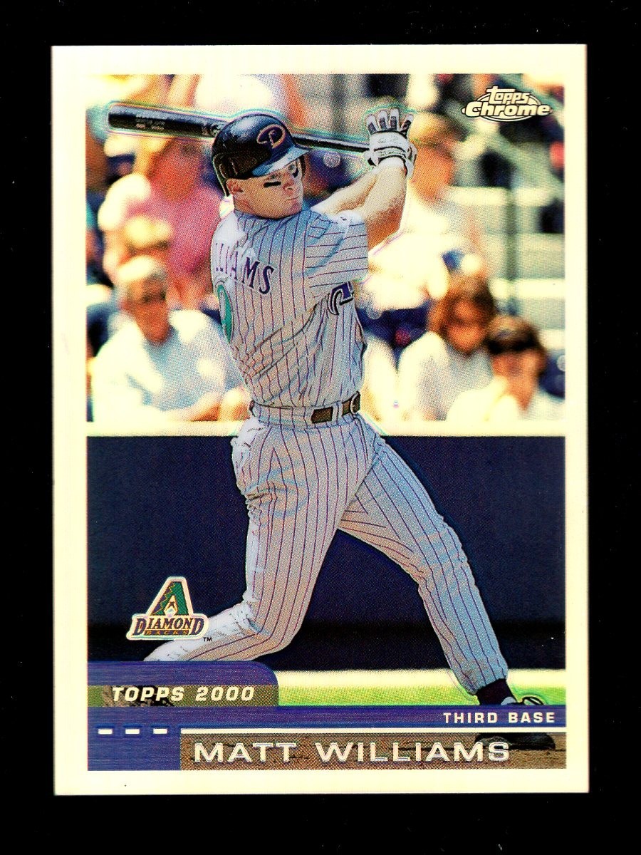 2000 TOPPS REFRACTOR #5 MATT WILLIAMS DIAMONDBACKS