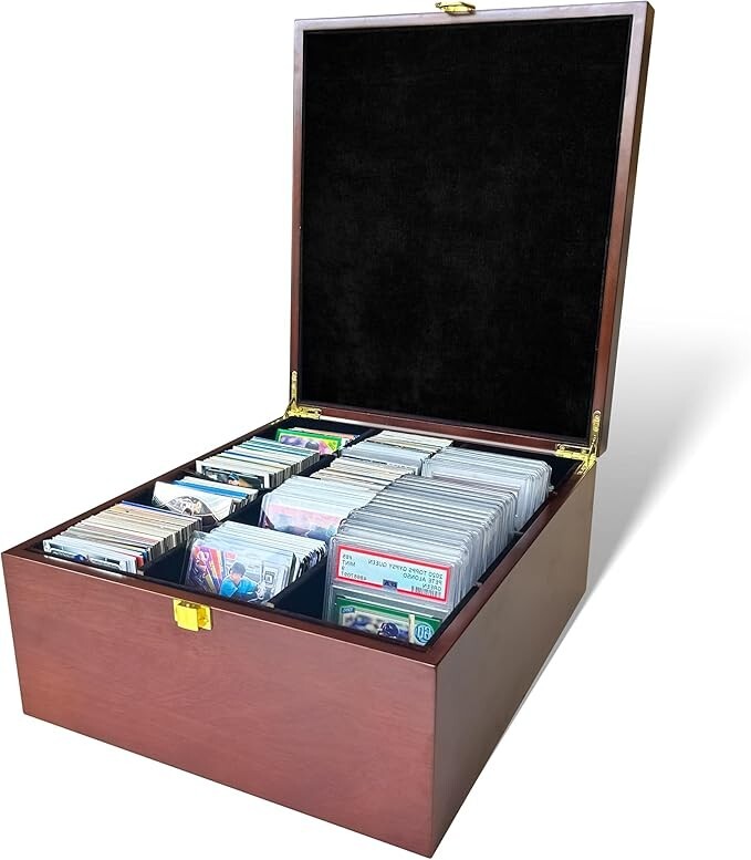 Premium Baseball Card Storage Box – Trading Card Storage Box