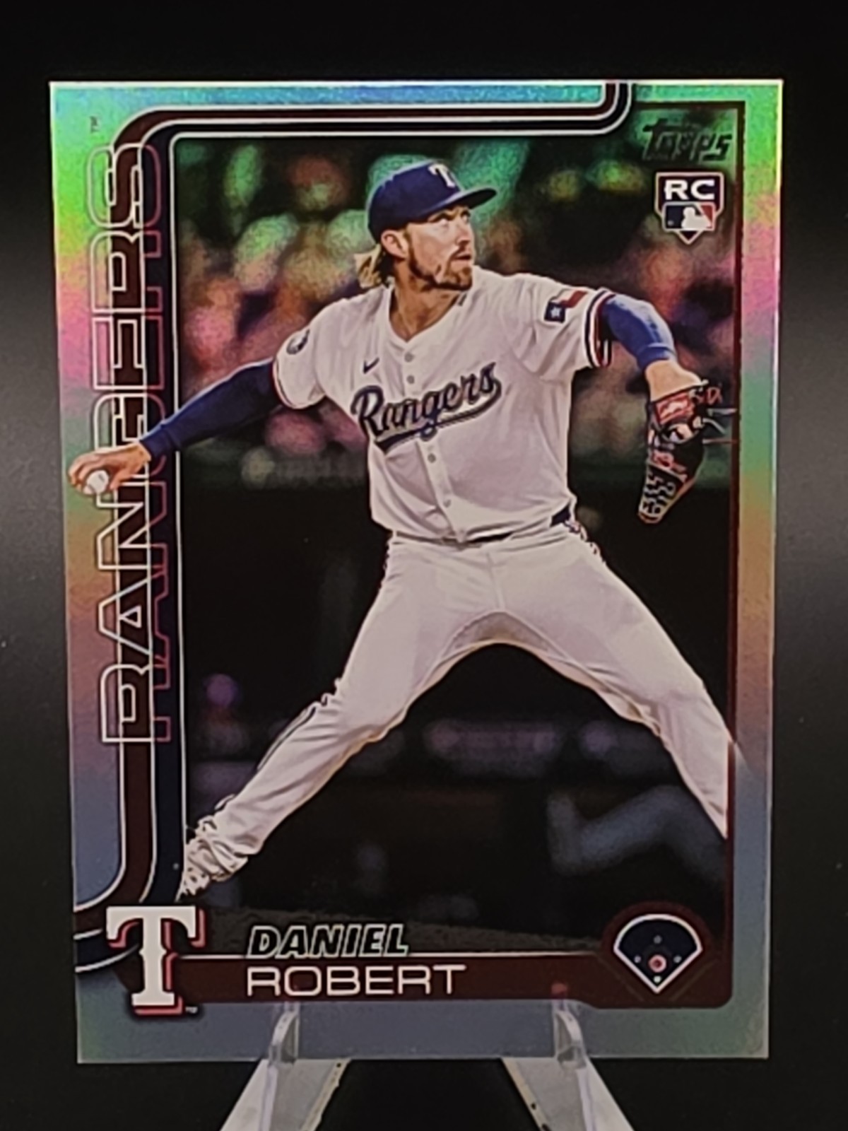 Daniel Robert 2025 Topps Update Series Rainbow Foil Parallel #US304 Rookie RC