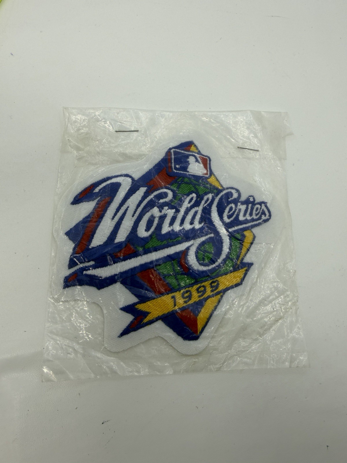 1999 World Series Logo Official MLB Collector Patch Emblem Baseball