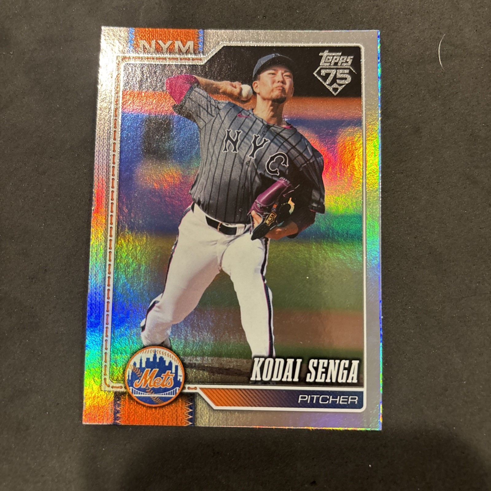 2026 Topps Series 2 Kodai Senga Rainbow Foil #667 New York Mets