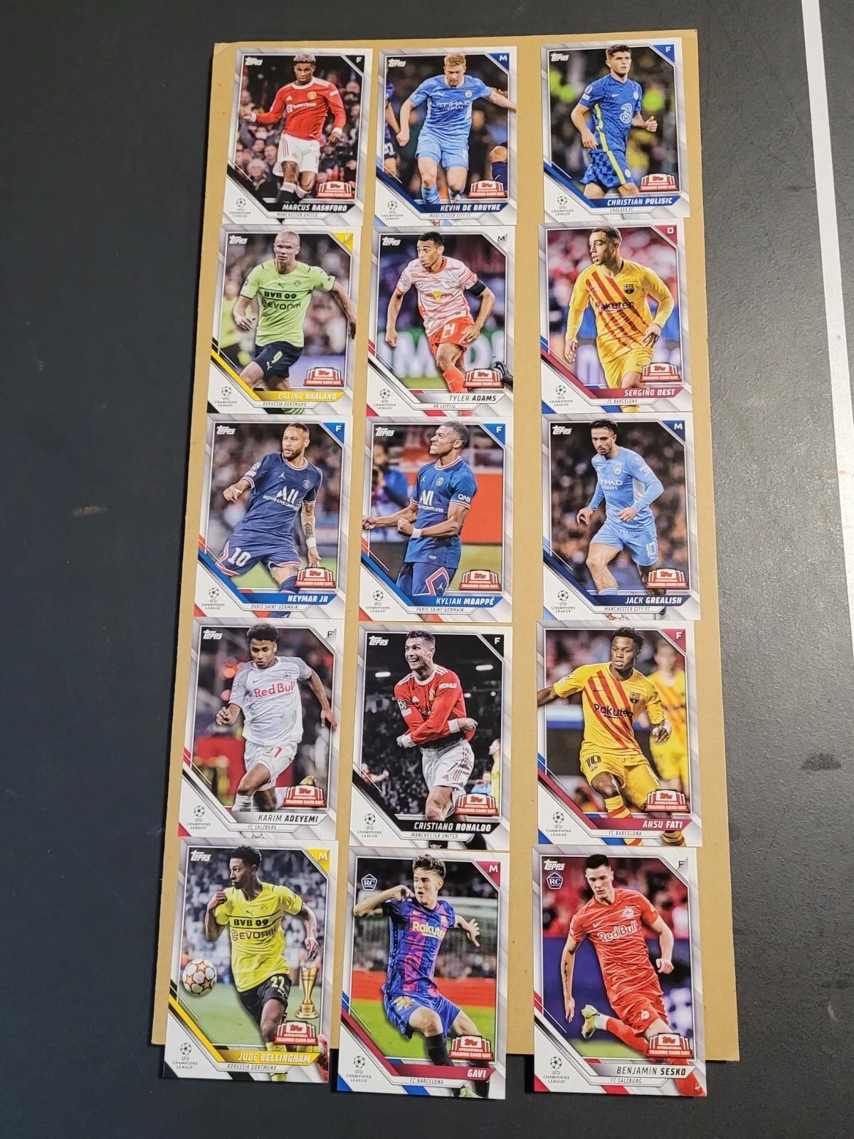 2022 Topps International Trading Card Day Soccer Complete Set CLBC1-30