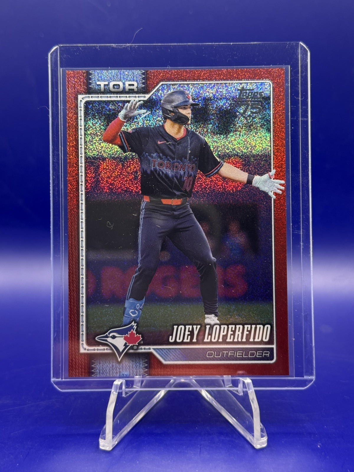 2026 Topps #263 Joey Loperfido Red Sandglitter /5