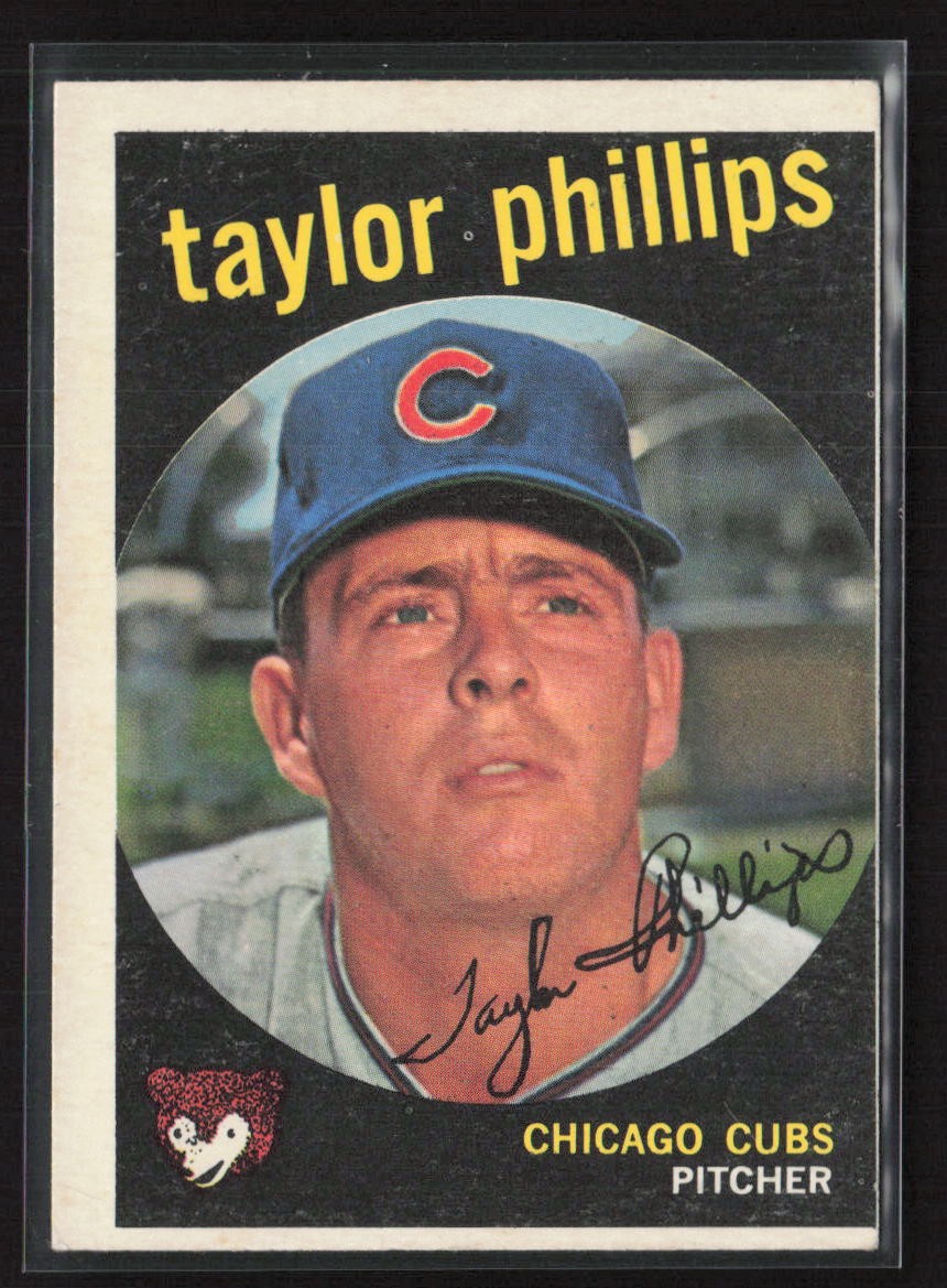1959 Topps #113 Taylor Phillips – EX/EX+ Set Break!