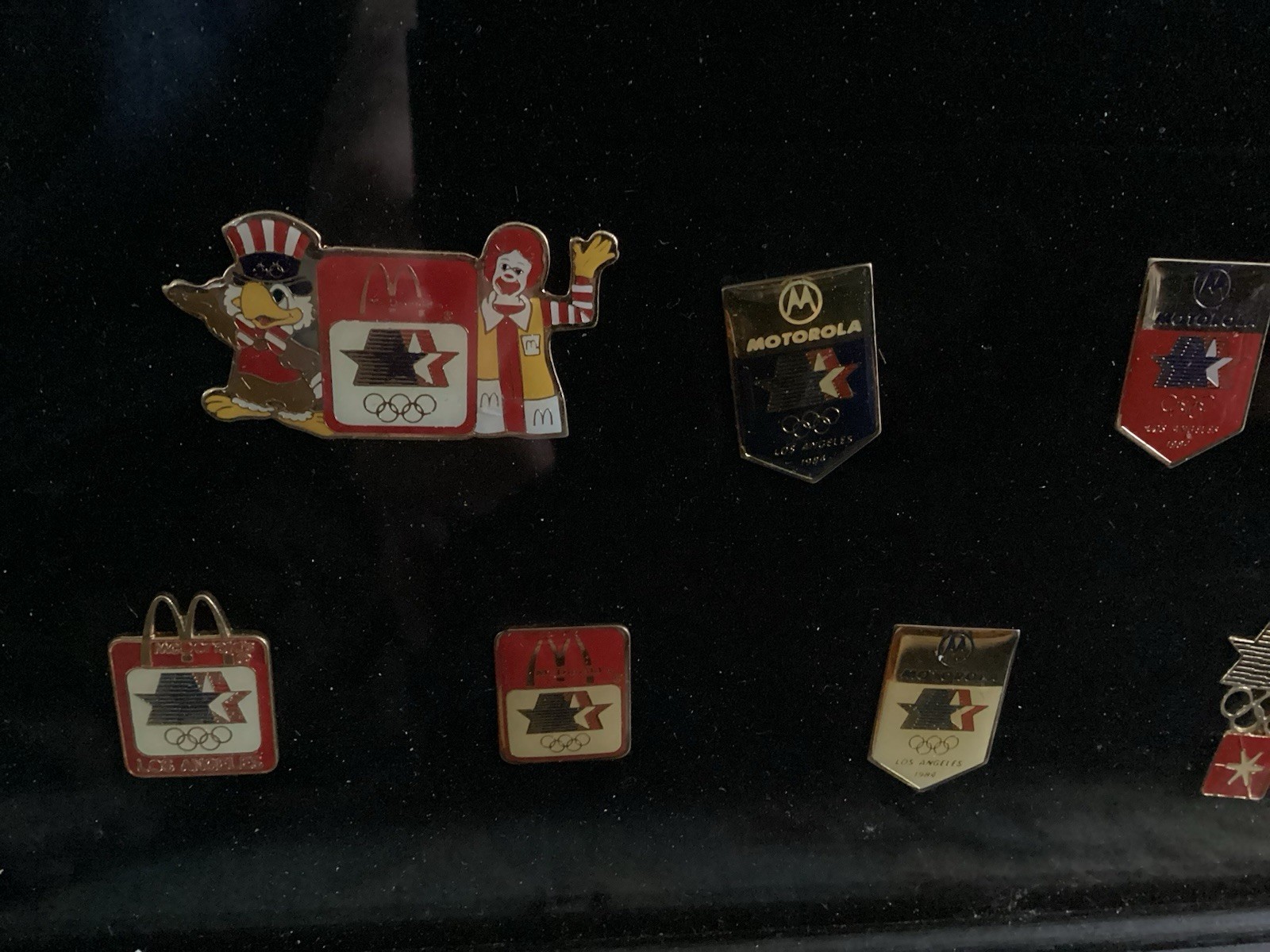 1984 Los Angeles Olympic Games Limited Edition Sponsor Pin Set