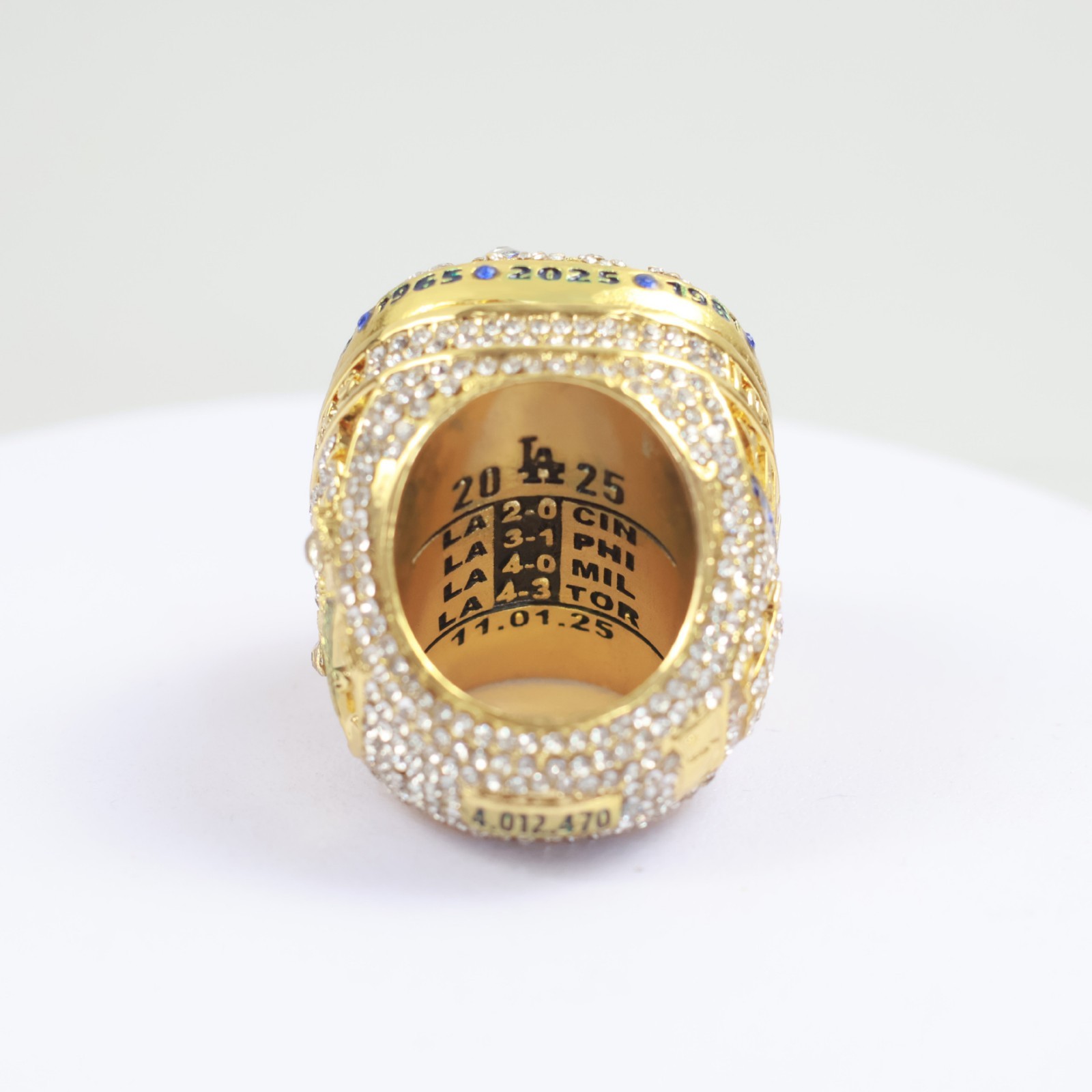 2025-2026 New Los Angeles Dodgers MLB Championship Ring #5 #17 #18 #22 #50