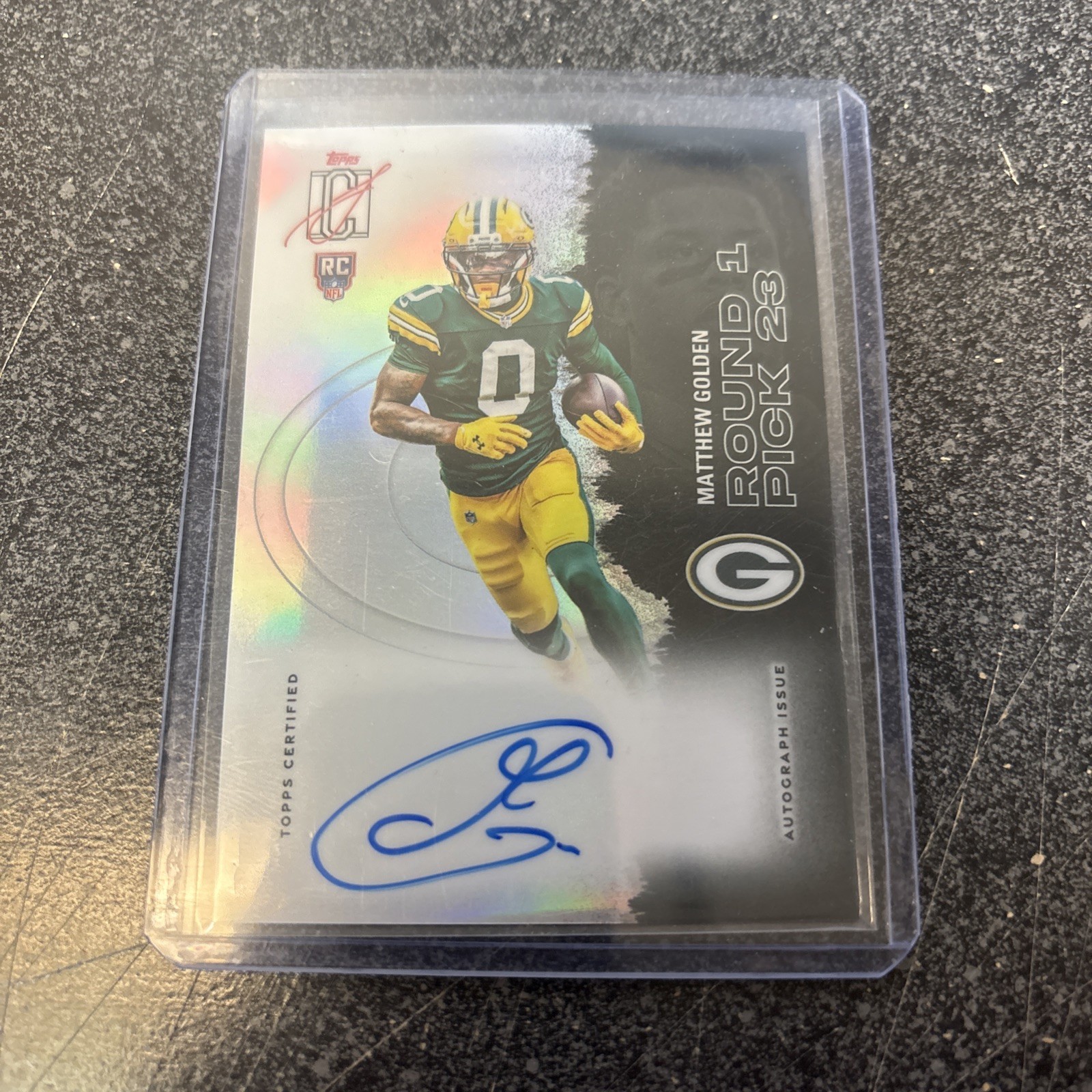 2025 Topps Signature Class Matthew Golden Auto Rookie On Card Refractor #111