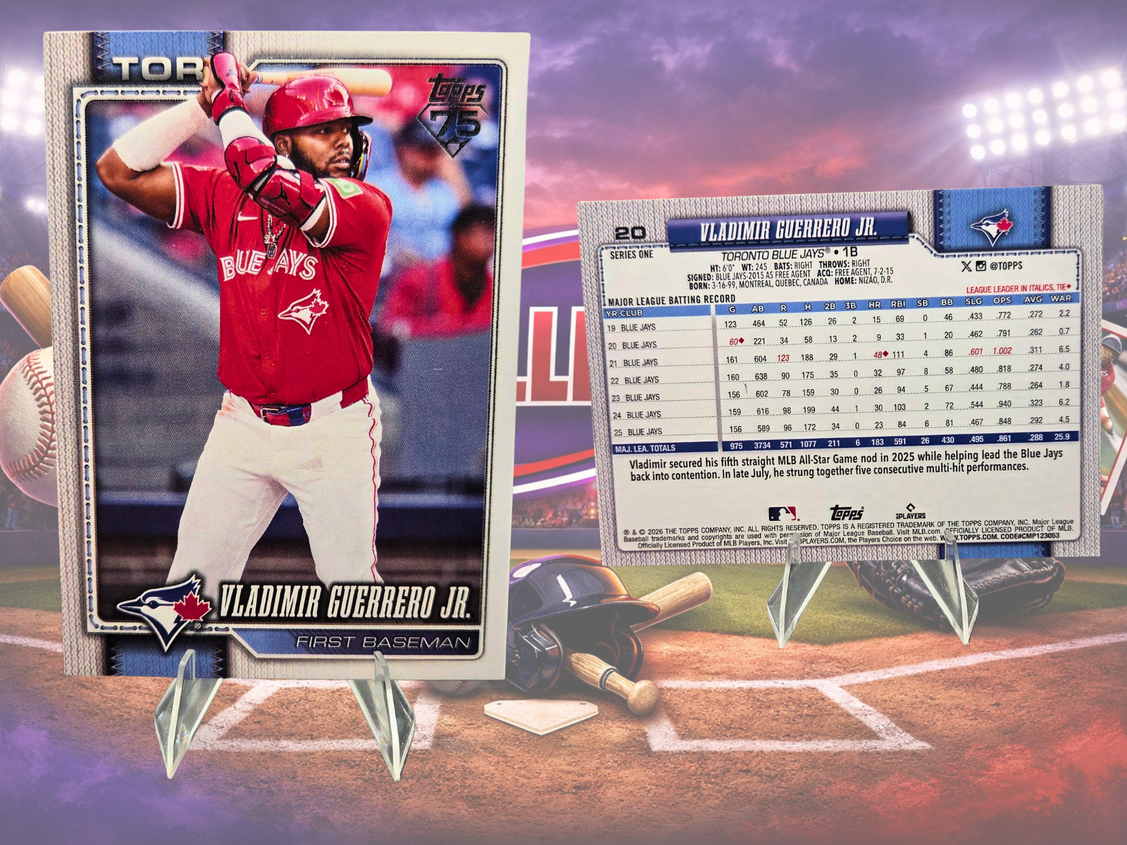 2026 Topps Series 1 MLB Pick Your Card #1-200 Base RC Future Stars League Leader