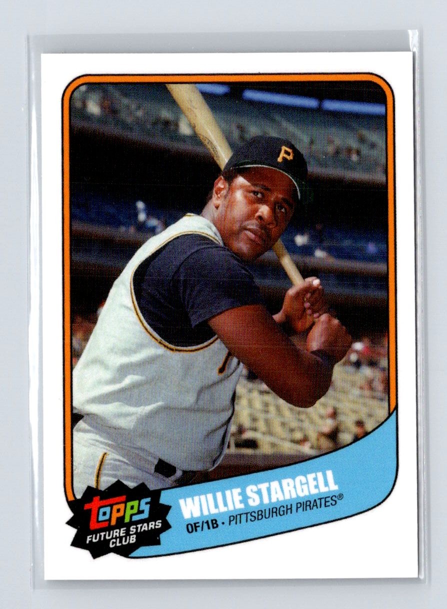 2021 Topps Future Stars Club August #4 Willie Stargell Pittsburgh Pirates