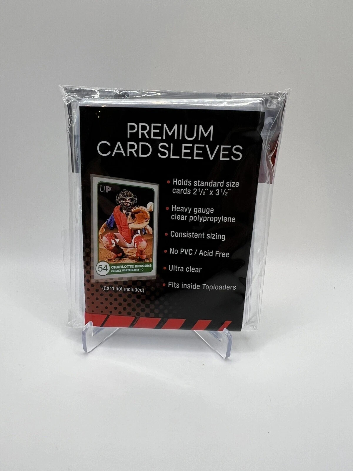 Ultra Pro PREMIUM Soft Card Penny Sleeves 1 Pack of 100 for Standard Sized Cards