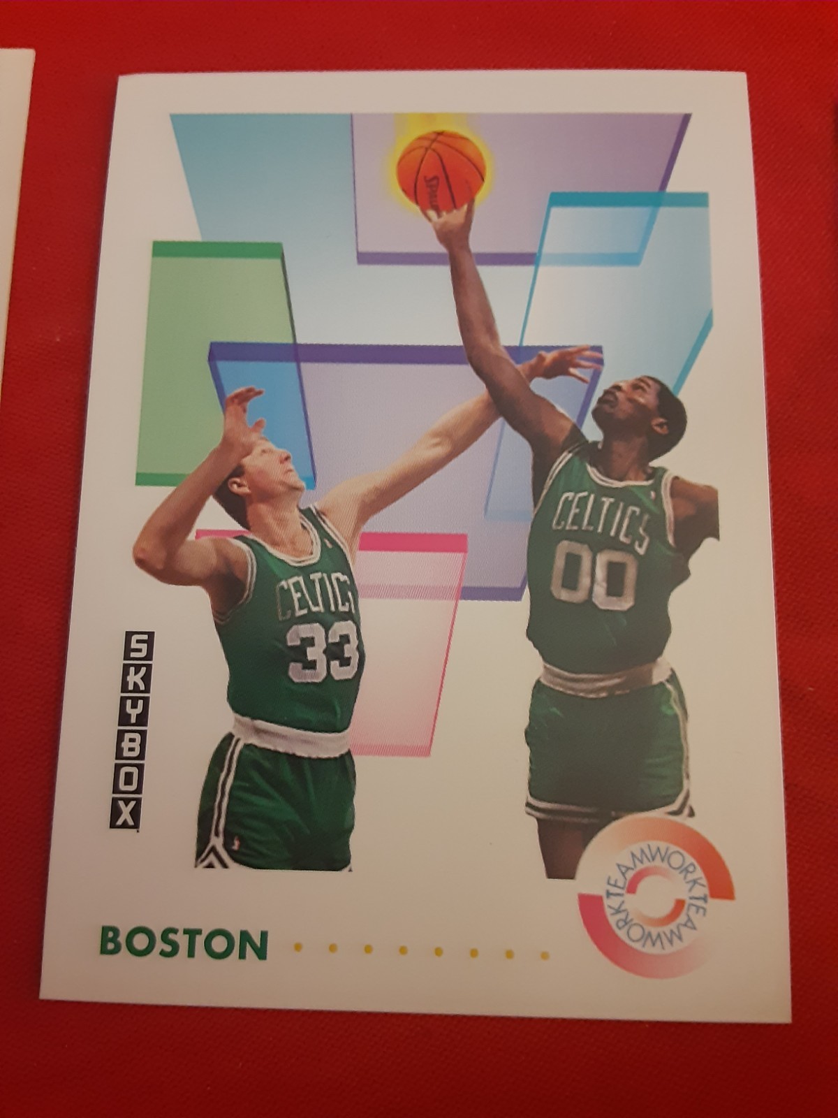 1991-92 Skybox – Larry Bird, Robert Parish #460