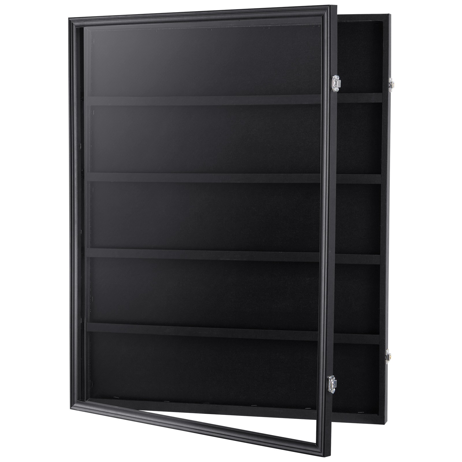 VEVOR 35 Graded Sports Card Display Case 24.3 x 30.5 x 2.1 in 98% UV Protection