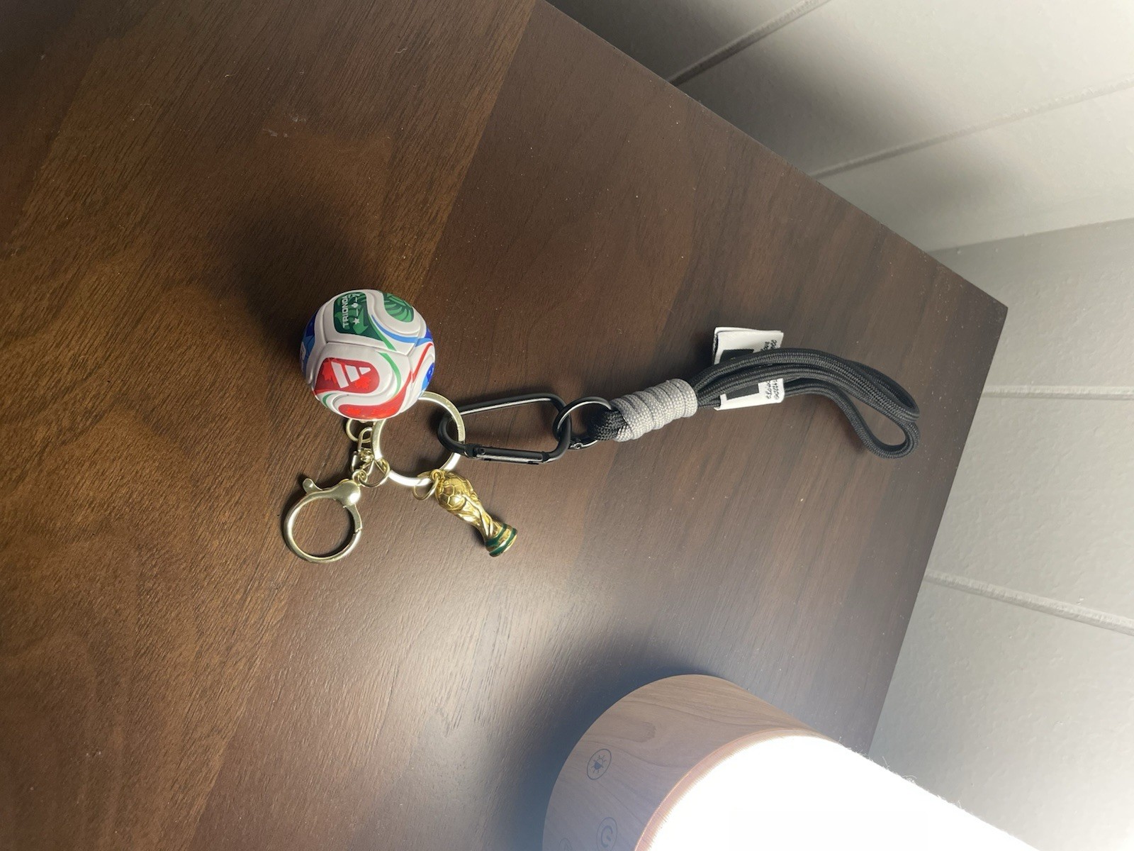 FIFA Soccer Ball Keychain Multicolor Fan Souvenir Sports Accessory. All colors.