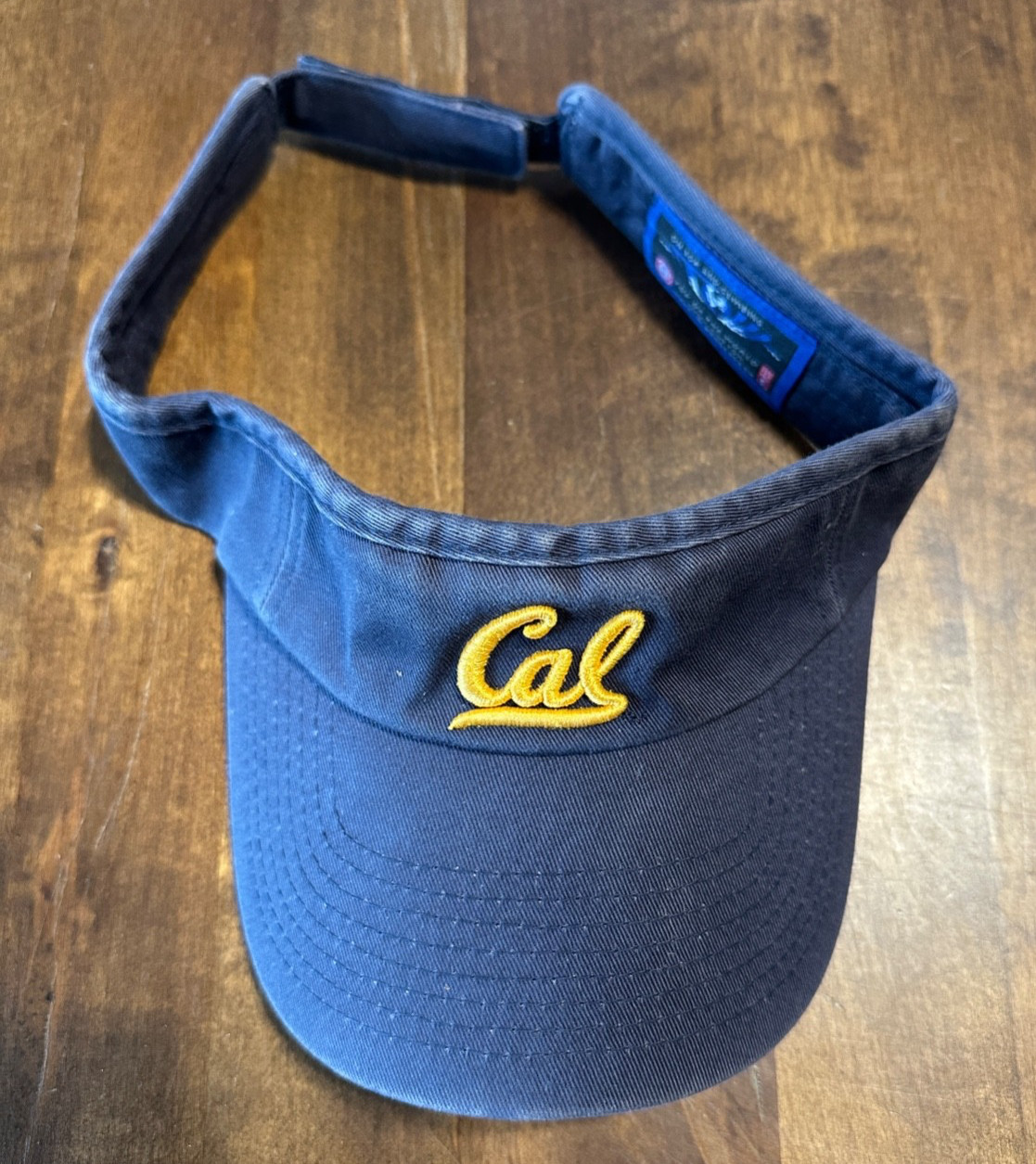 Cal Berkeley-Golden Bears-Blue Golf/Tennis/Sun Visor Hat/Cap-NEW