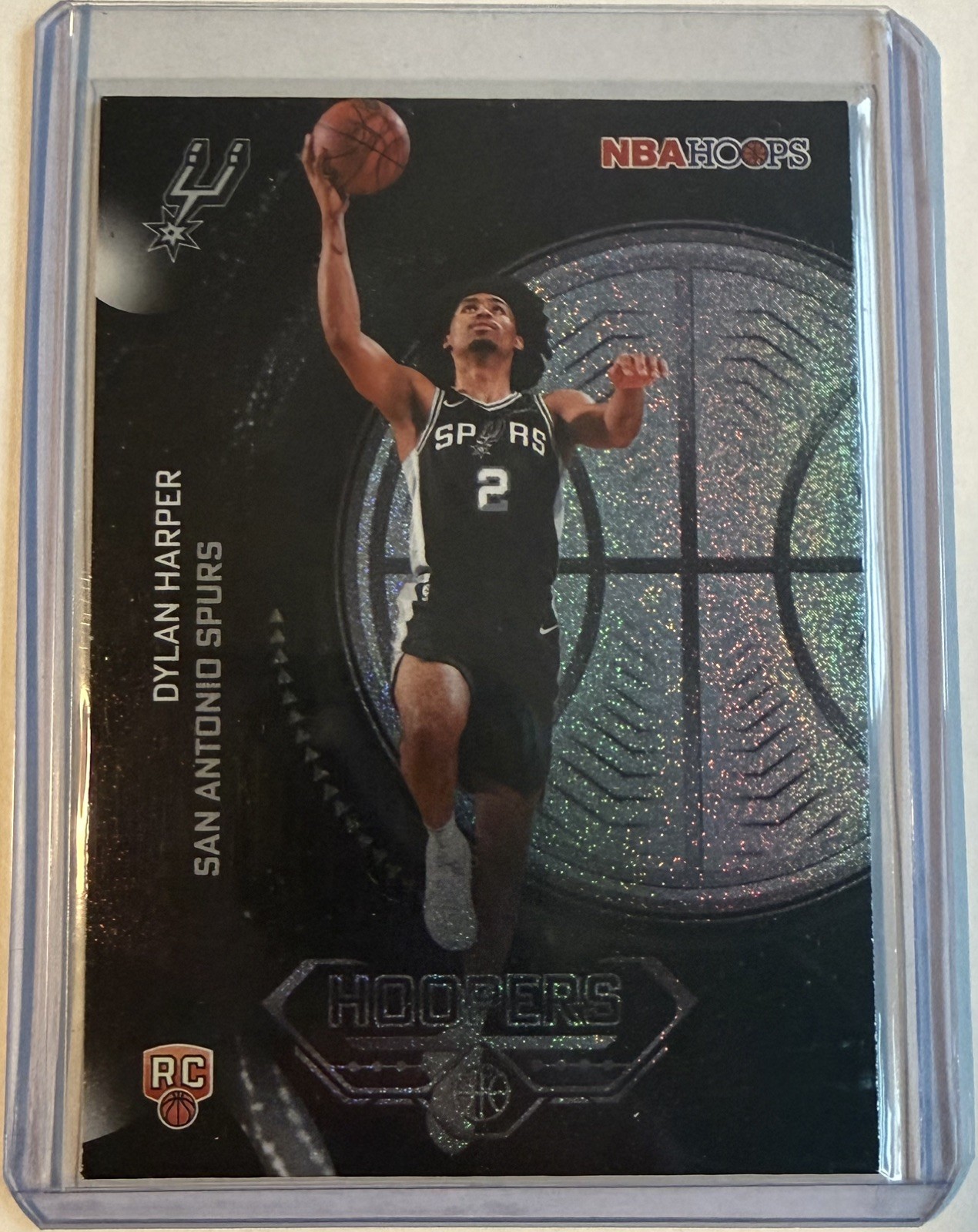 2025-26 NBA Hoops Dylan Harper Hoopers RC Rookie #H-17 San Antonio Spurs