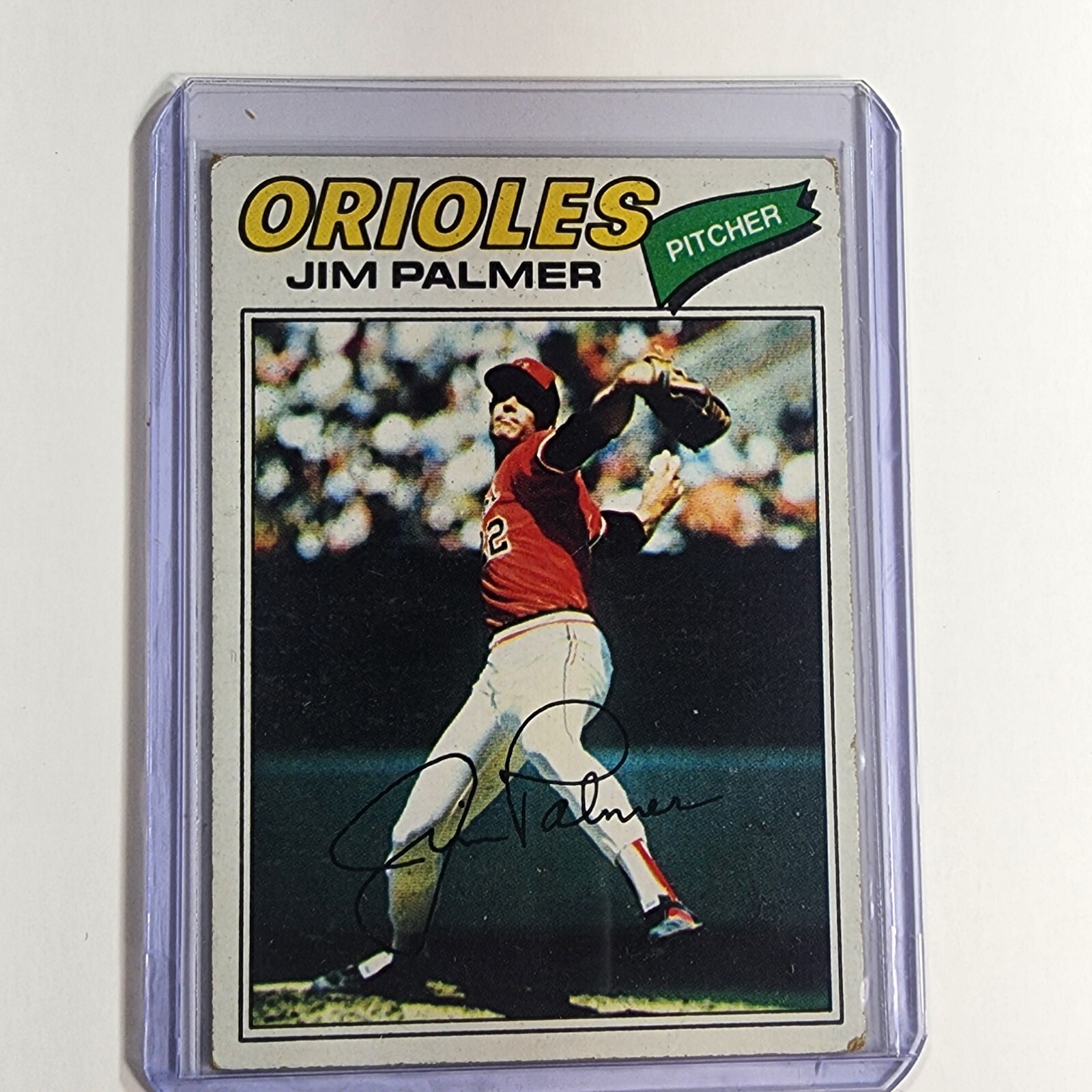 1977 Topps – #600 Jim Palmer