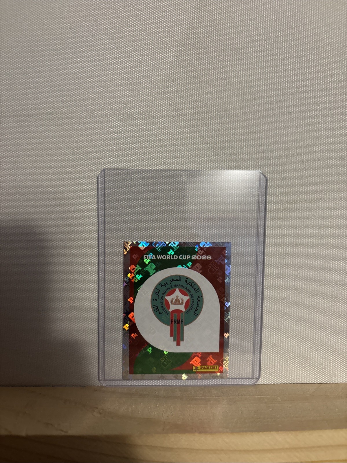 2026 Panini FIFA World Cup Stickers Emblem FOIL #MAR1 Morocco