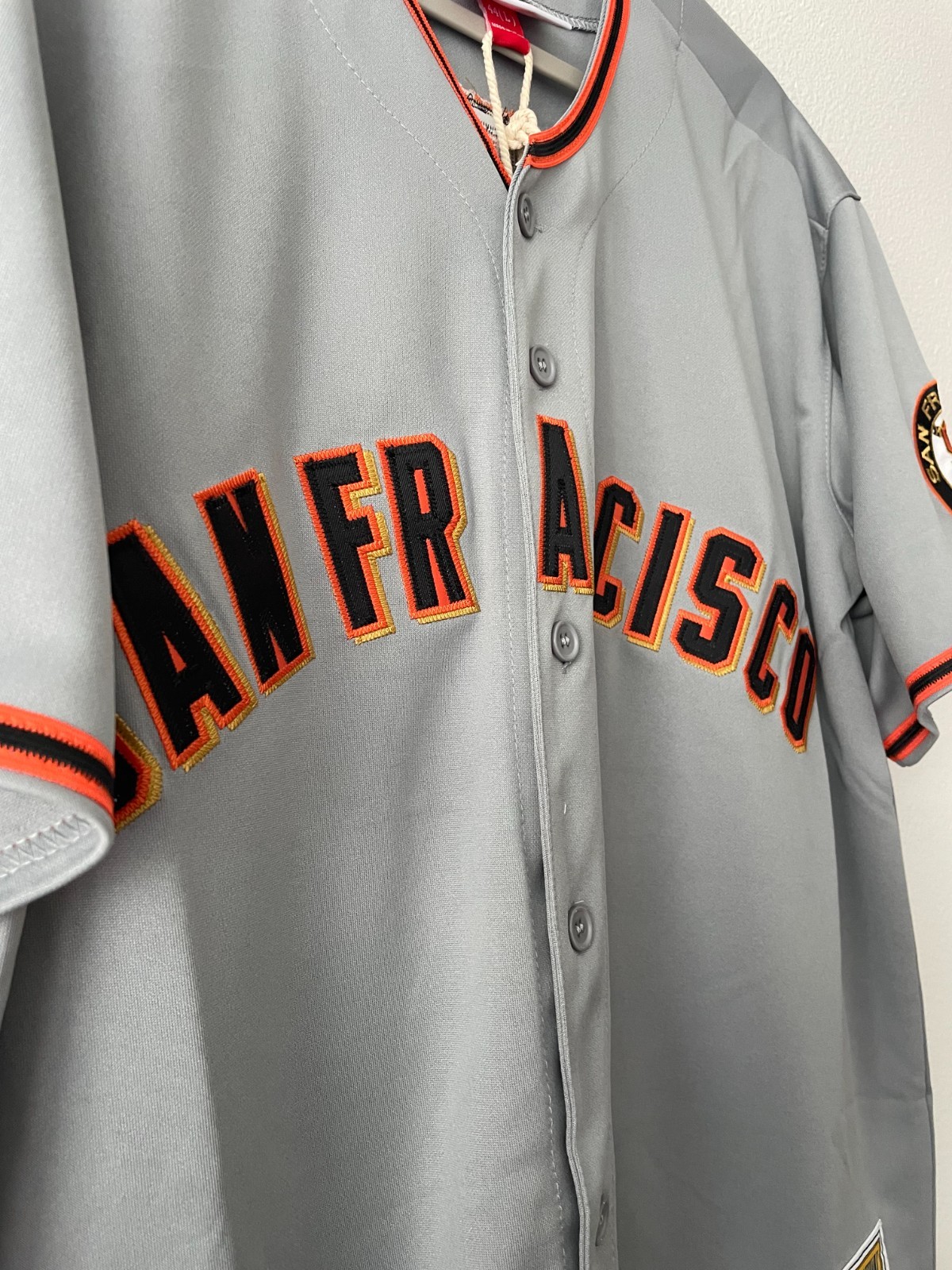 Vintage Tim Lincecum 2010 San Francisco Giants World Series Grey gray throwback