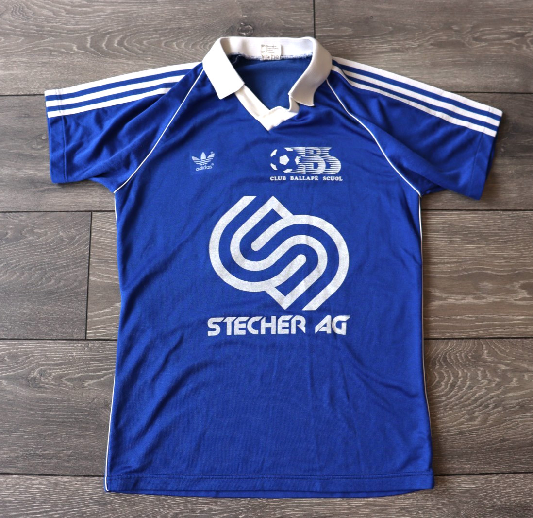 FUSSBALLCLUB CLUB DA BALLAPÈ SCUOL SWITZERLAND ADIDAS WEST GERMANY SHIRT JERSEY