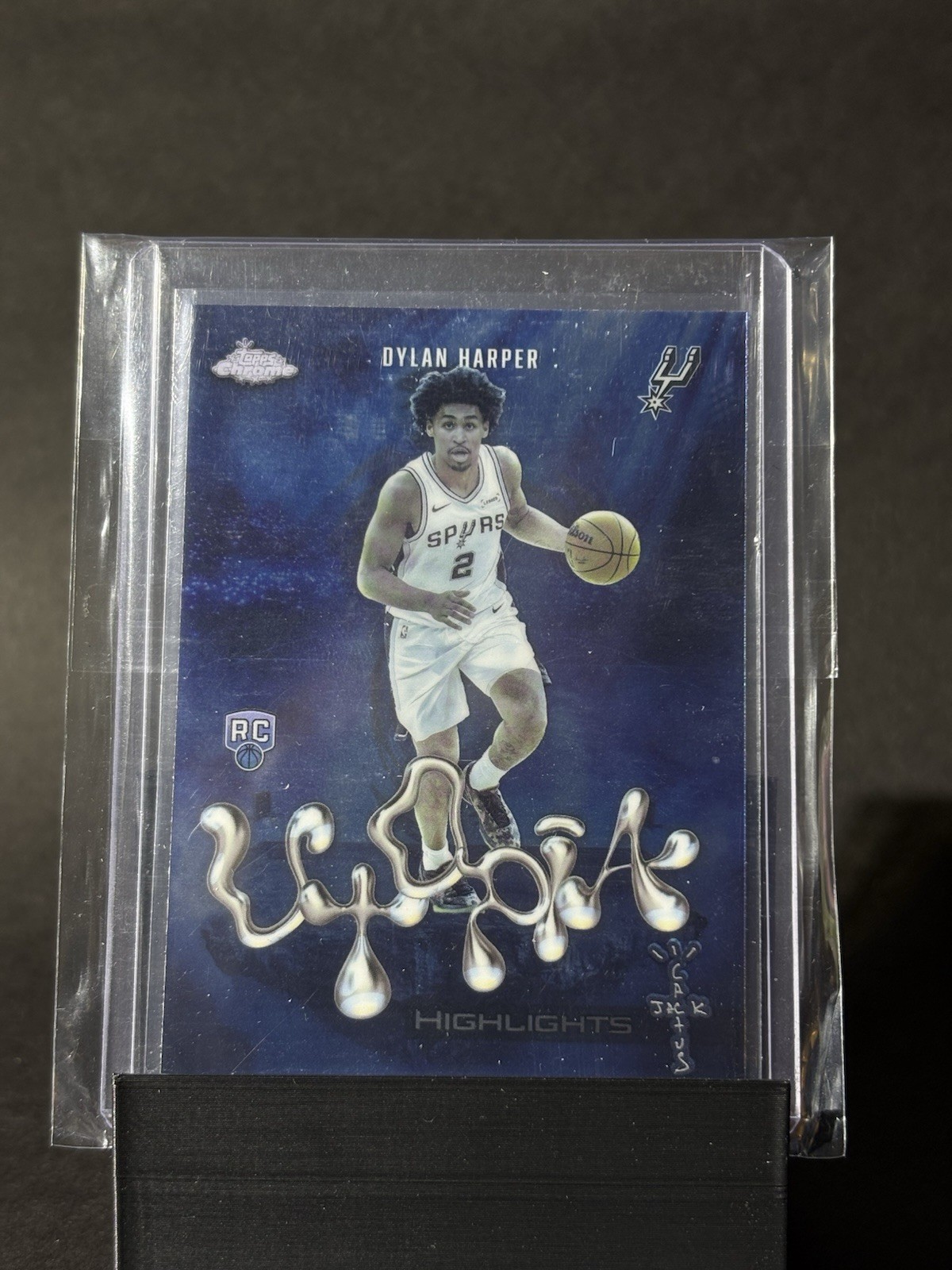 2025-26 Topps Chrome Cactus Jack Dylan Harper Utopia SP #UH-22 Spurs