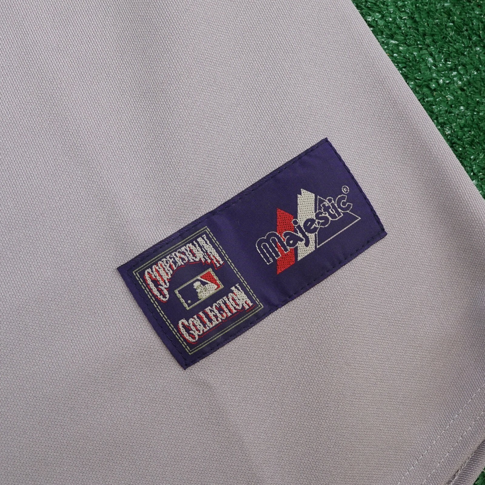 Atlanta Braves 1978 Cooperstown Men’s Grey Road Throwback Jersey