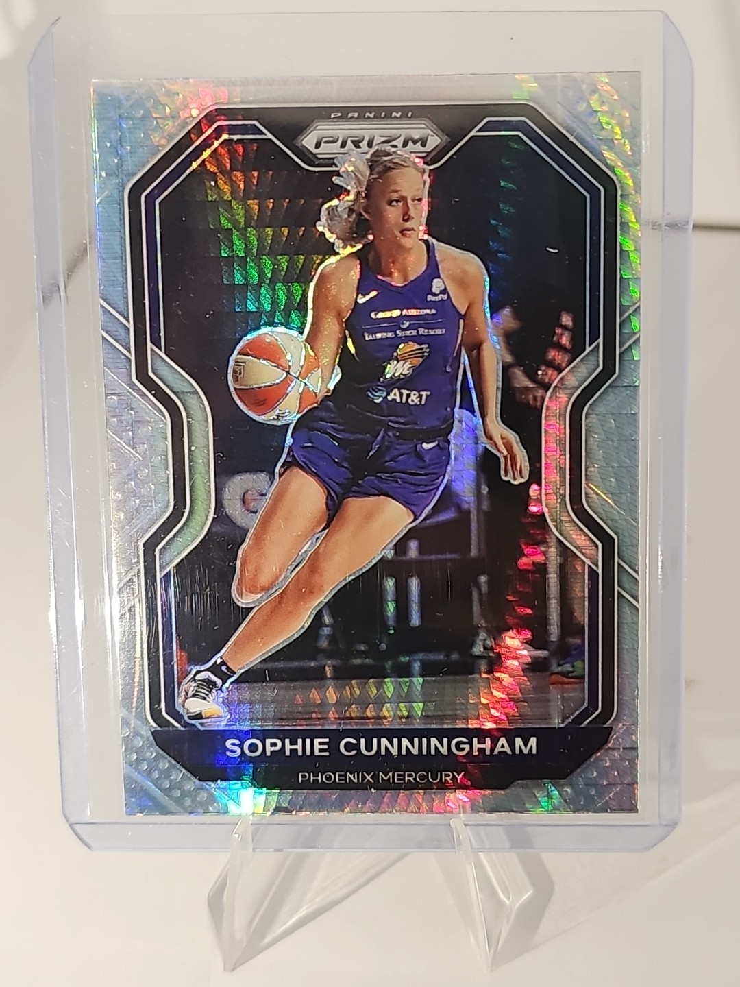 2021 Panini Prizm WNBA Hyper Prizm Sophie Cunningham Rookie RC Indiana Fever