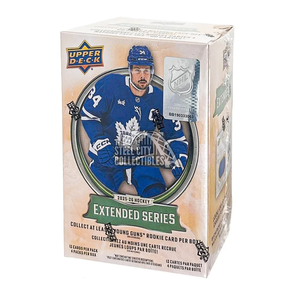 2025-26 Upper Deck Extended Series Hockey Blaster Box Sealed