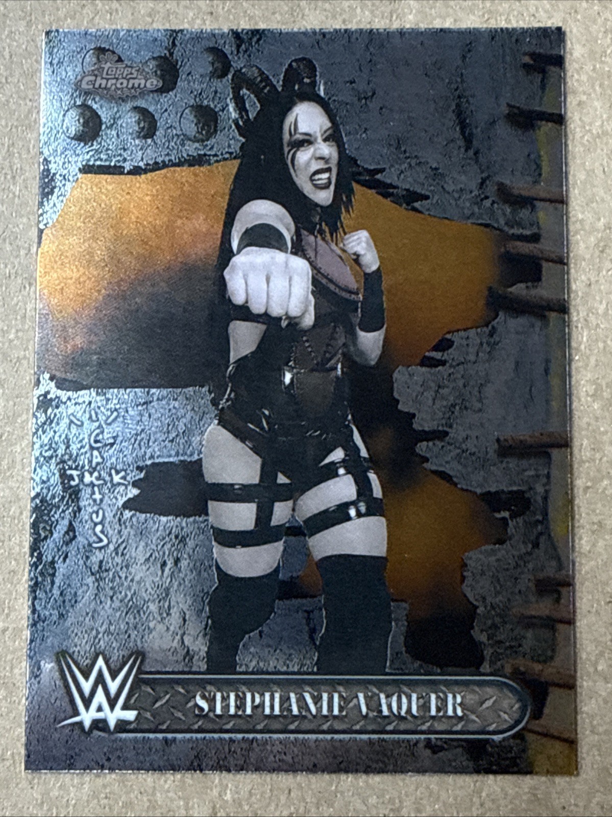 2025 Topps Chrome CACTUS JACK WWE Wrestling Cards #1-200 You Pick/Choose! READ*