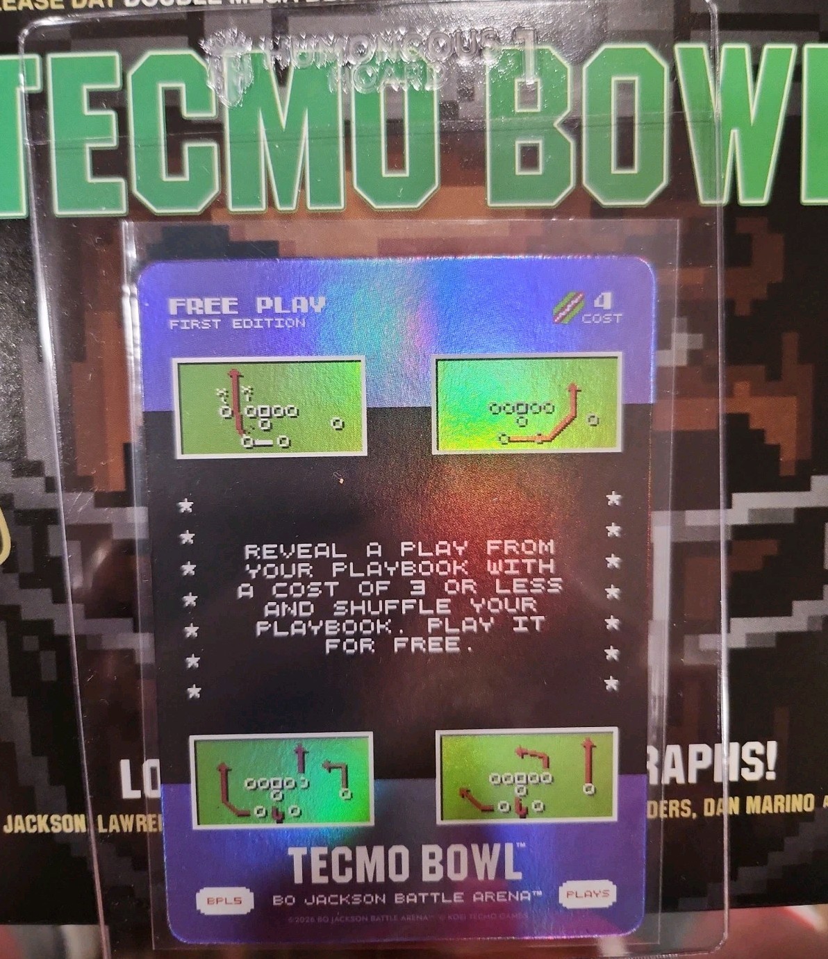 Bo Jackson Battle Arena Tecmo Bowl Bonus Play 5 Free Play – BPL5