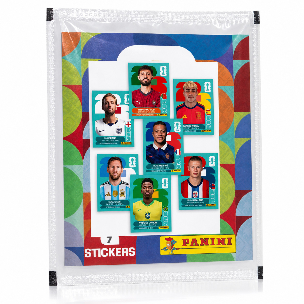 Panini FIFA World Cup 2026 Official Sticker Box – 50 Packs, 350 Stickers ( USA )