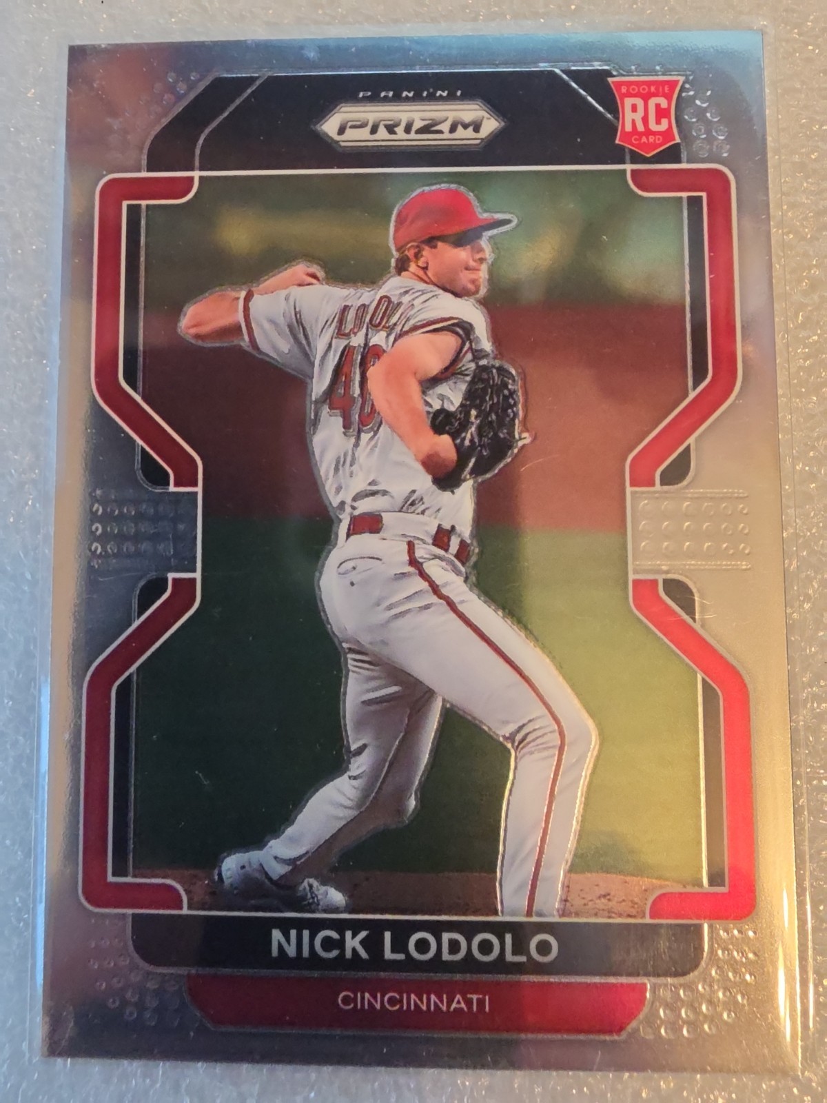2022 Panini Prizm Baseball, #75 Nick Lodolo Silver