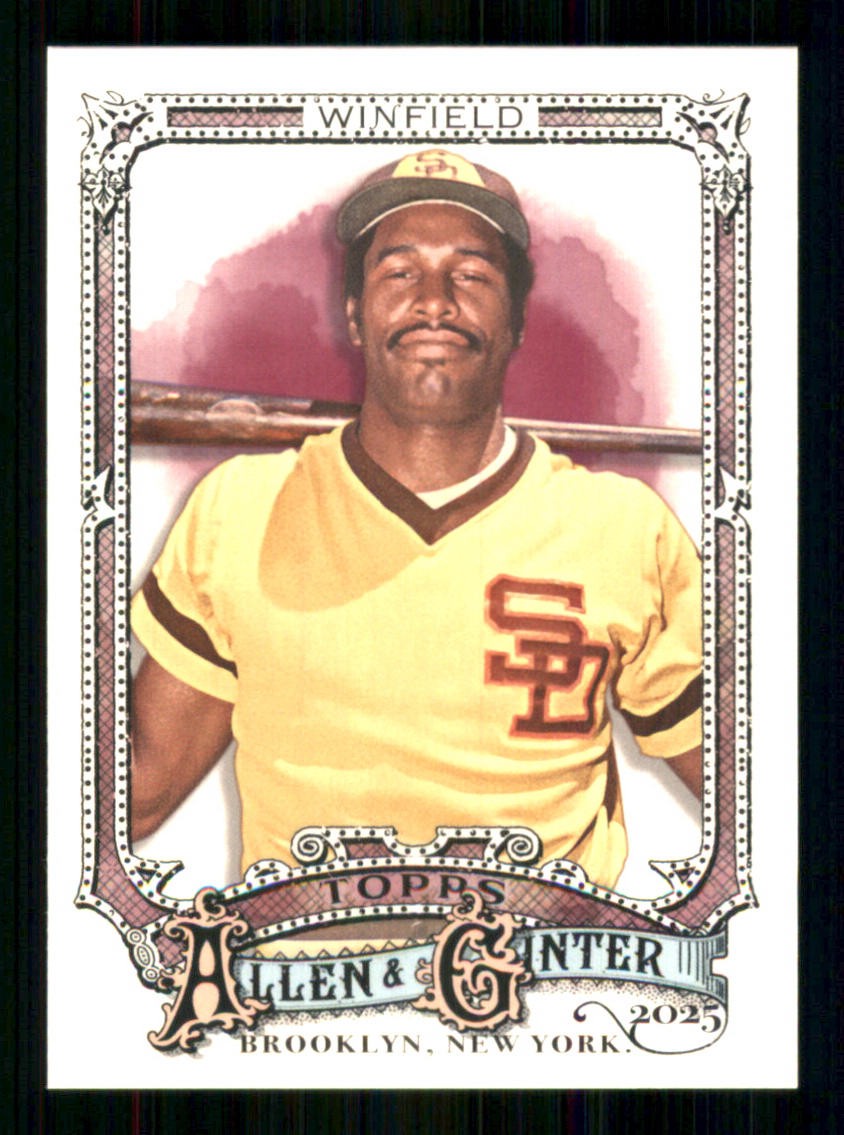 2025 Topps Allen & Ginter #151 Dave Winfield San Diego Padres 66332