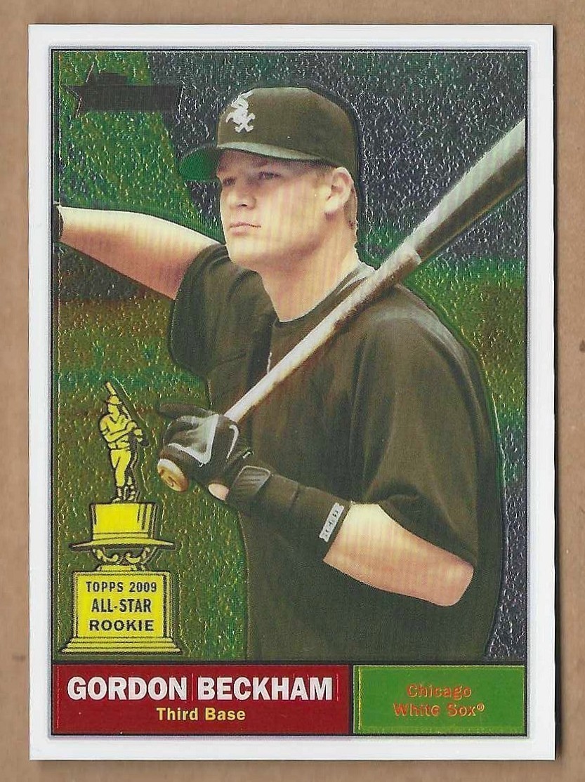 Gordon Beckham 2010 Topps Heritage Chrome #C-13 SN# 1053/1961