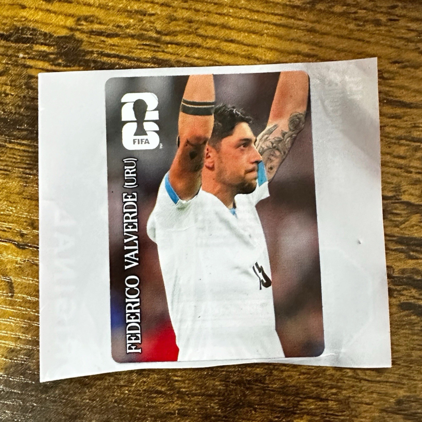 Coca Cola Panini World Cup 2026 Sticker Federico Valverde CC6 Latam Uruguay