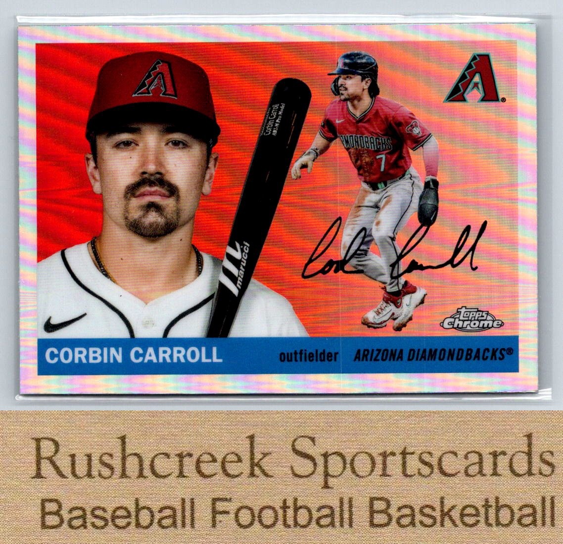 2025 Topps Chrome Platinum #70 Corbin Carroll Refractor