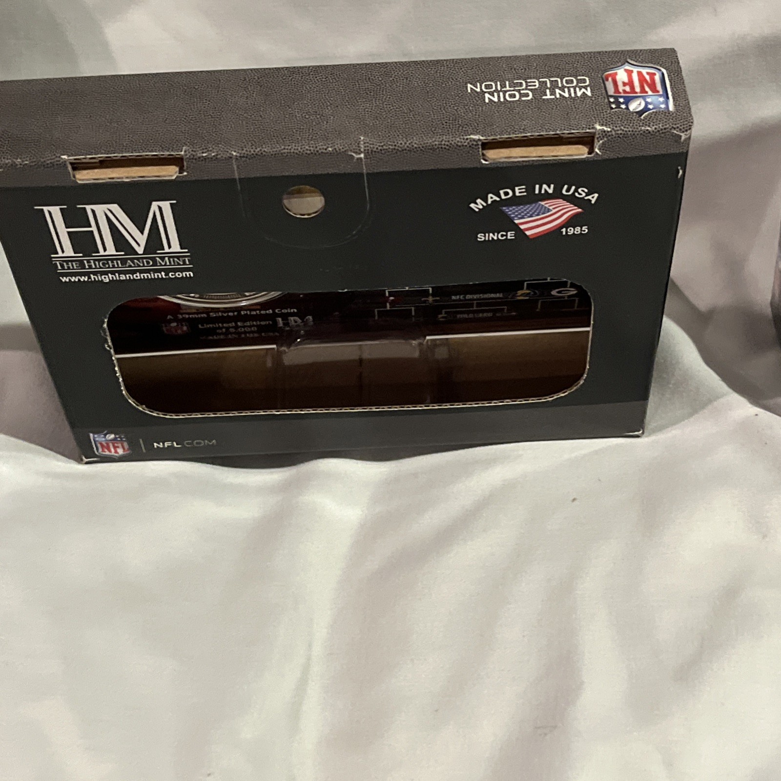 Highland Mint Super Bowl LV Chiefs VS Buccaneers Commemerative Coin Orig Pkg!!