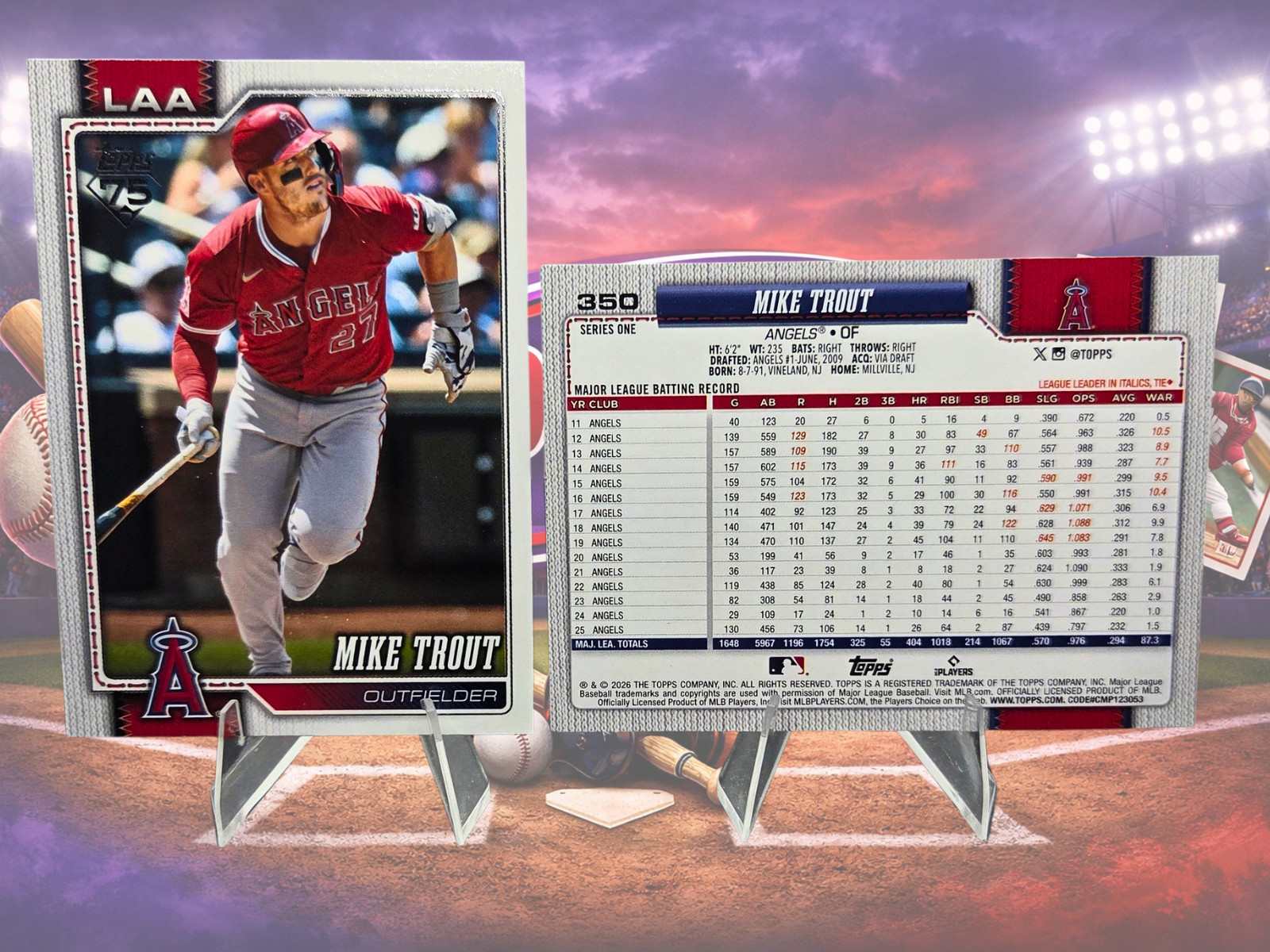 2026 Topps Series 1 MLB Pick Your Card #200-350 Base RC League Leaders Near Mint