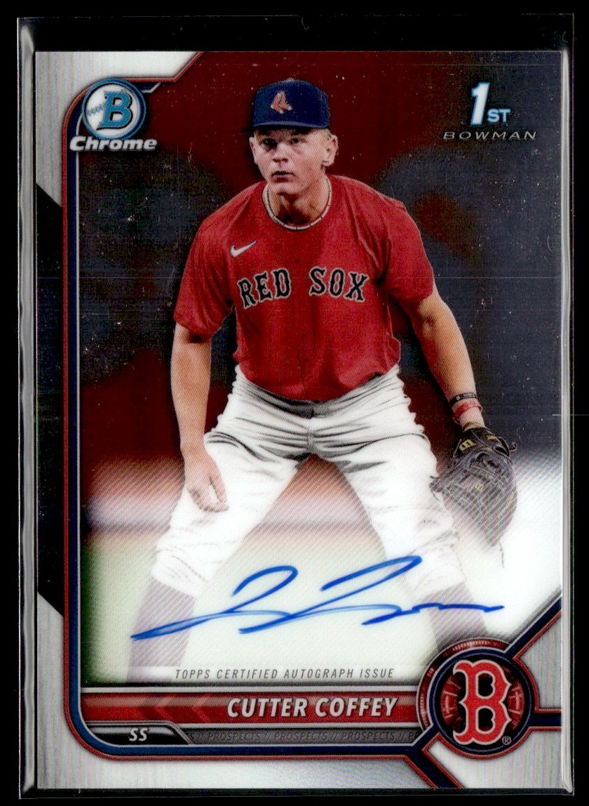 2022 Bowman Chrome Autograph Cutter Coffey Auto #CDA-CC