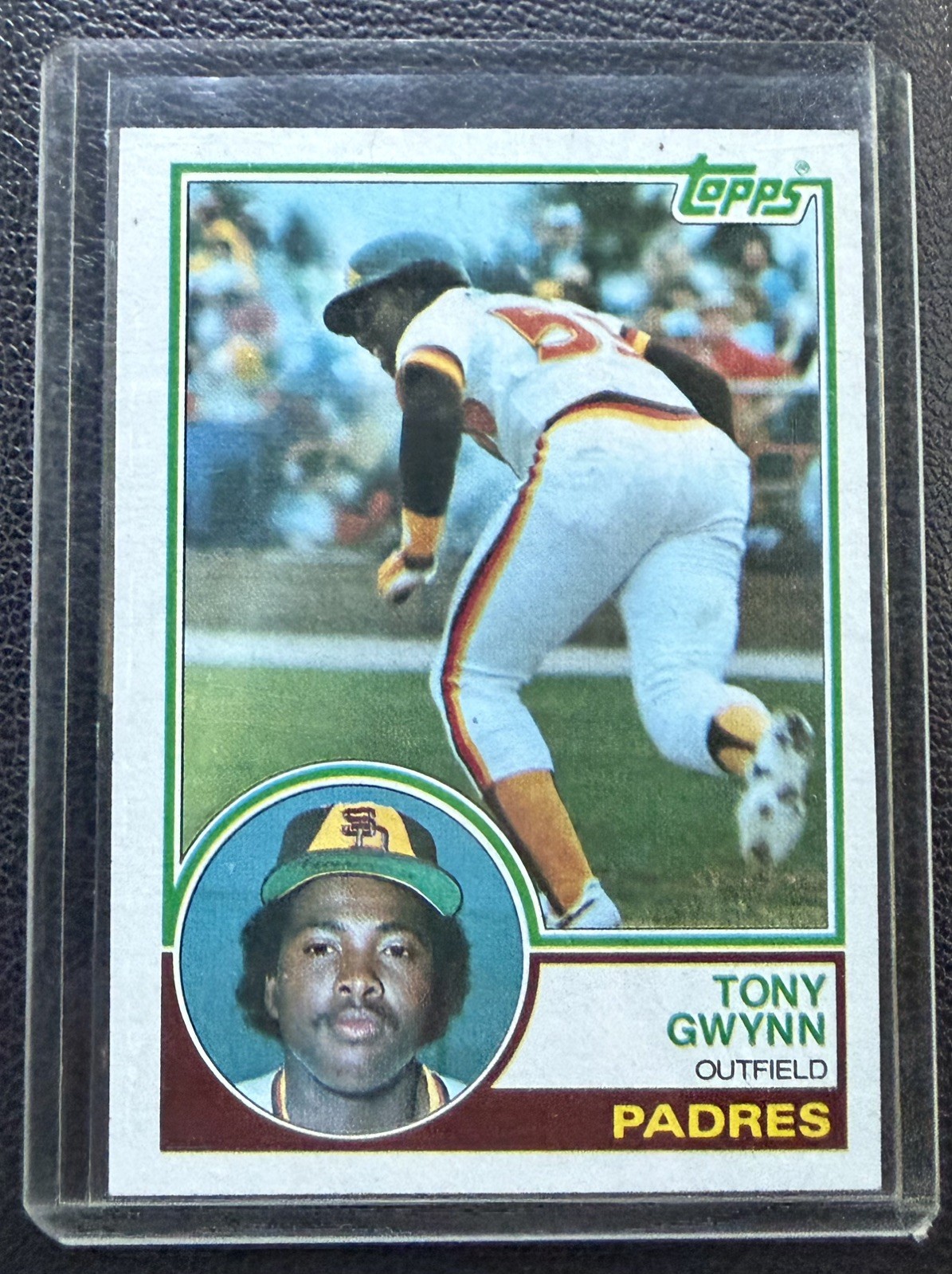 TONY GWYNN Rookie Card 1983 Topps #482 San Diego Padres Hall of Famer