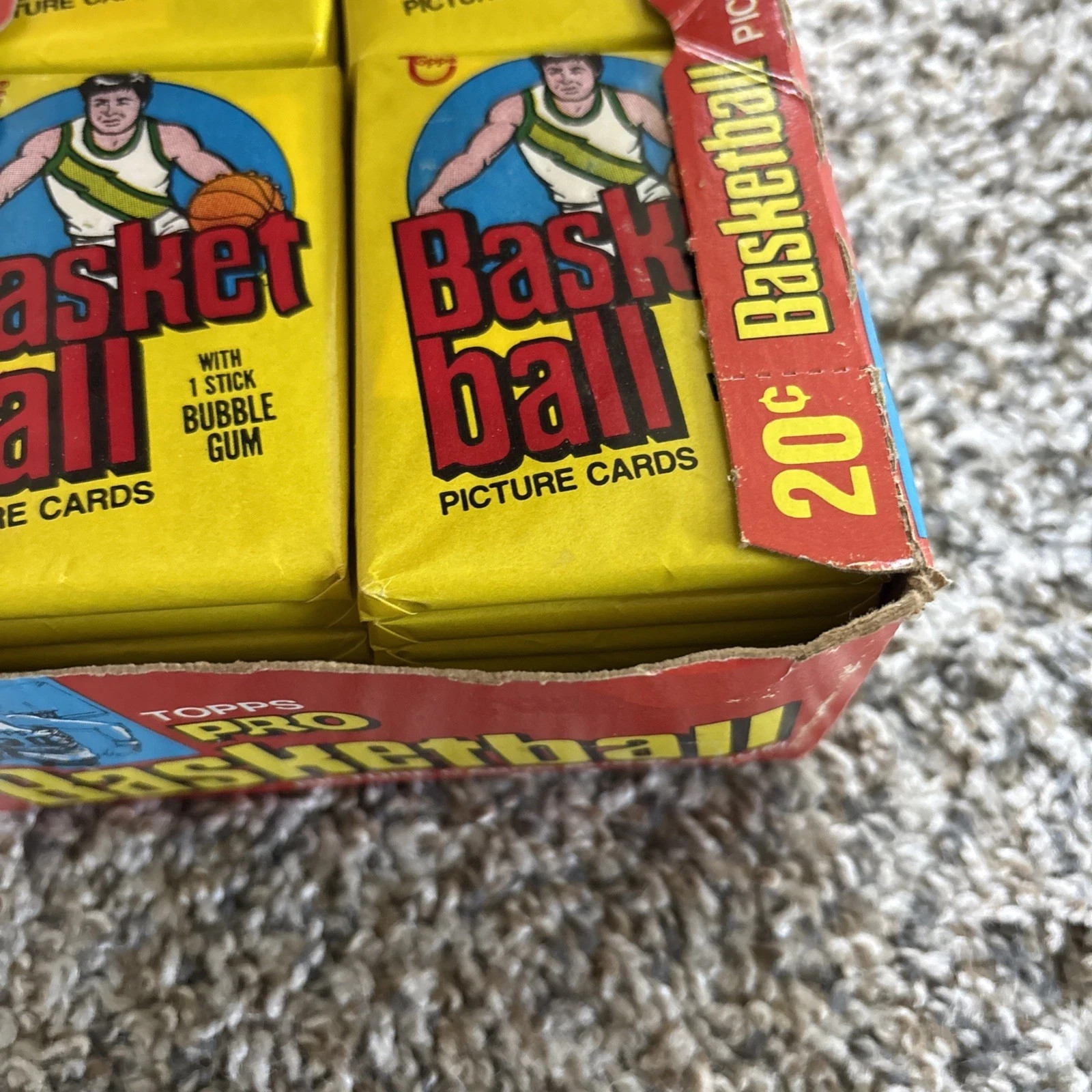 1978-79 Topps Basketball Wax Pack Jabbar Erving Factory Sealed From Unopened Box