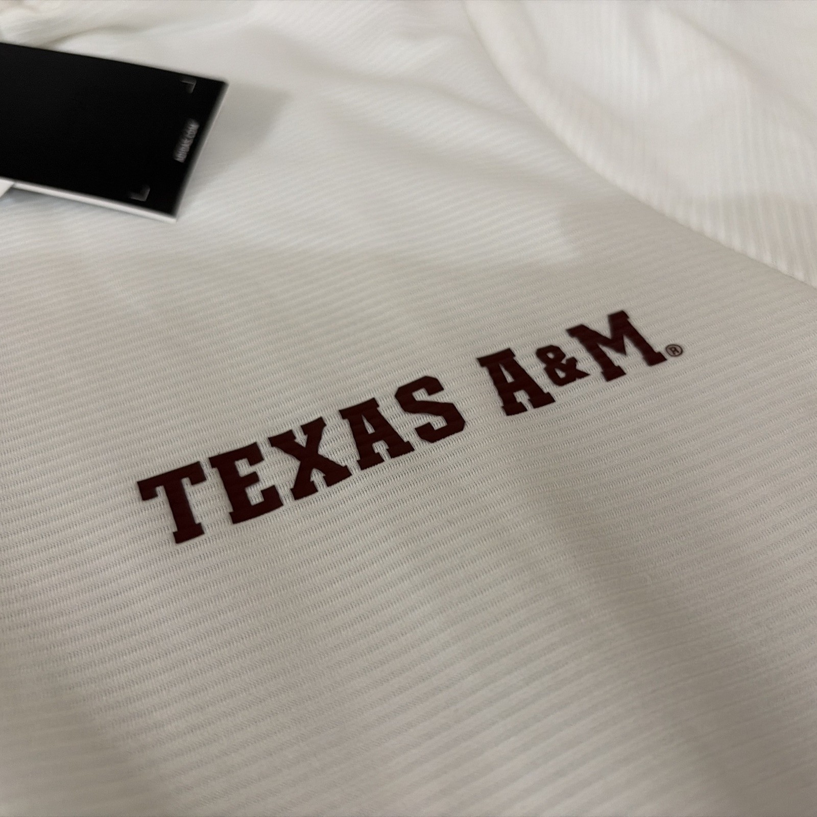 Texas A & M Adidas Men’s large Polo NWT